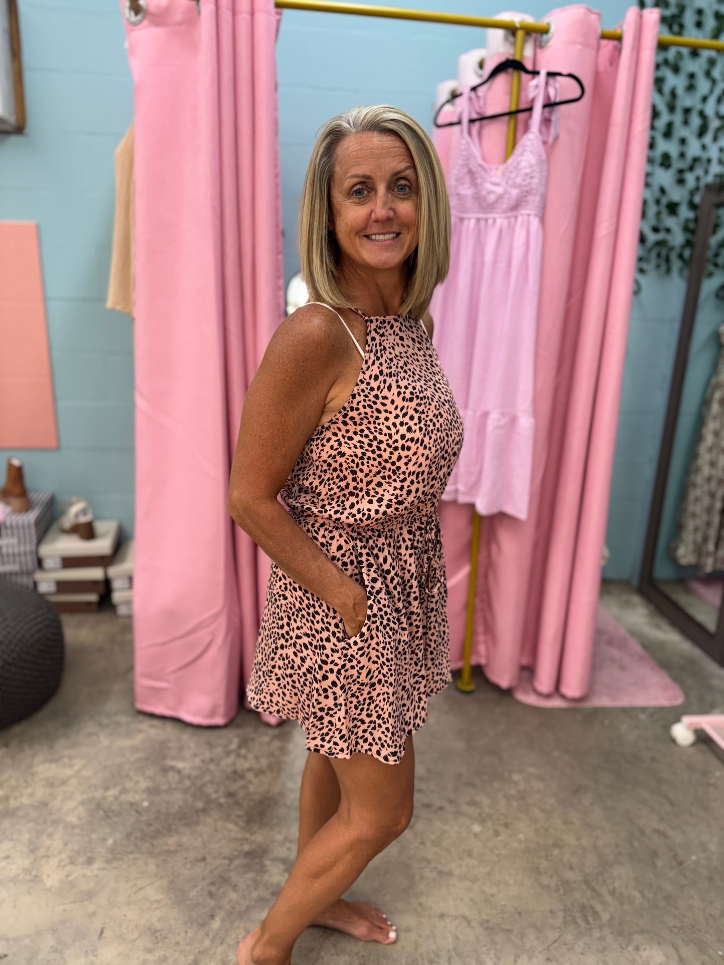 Leopard Romper