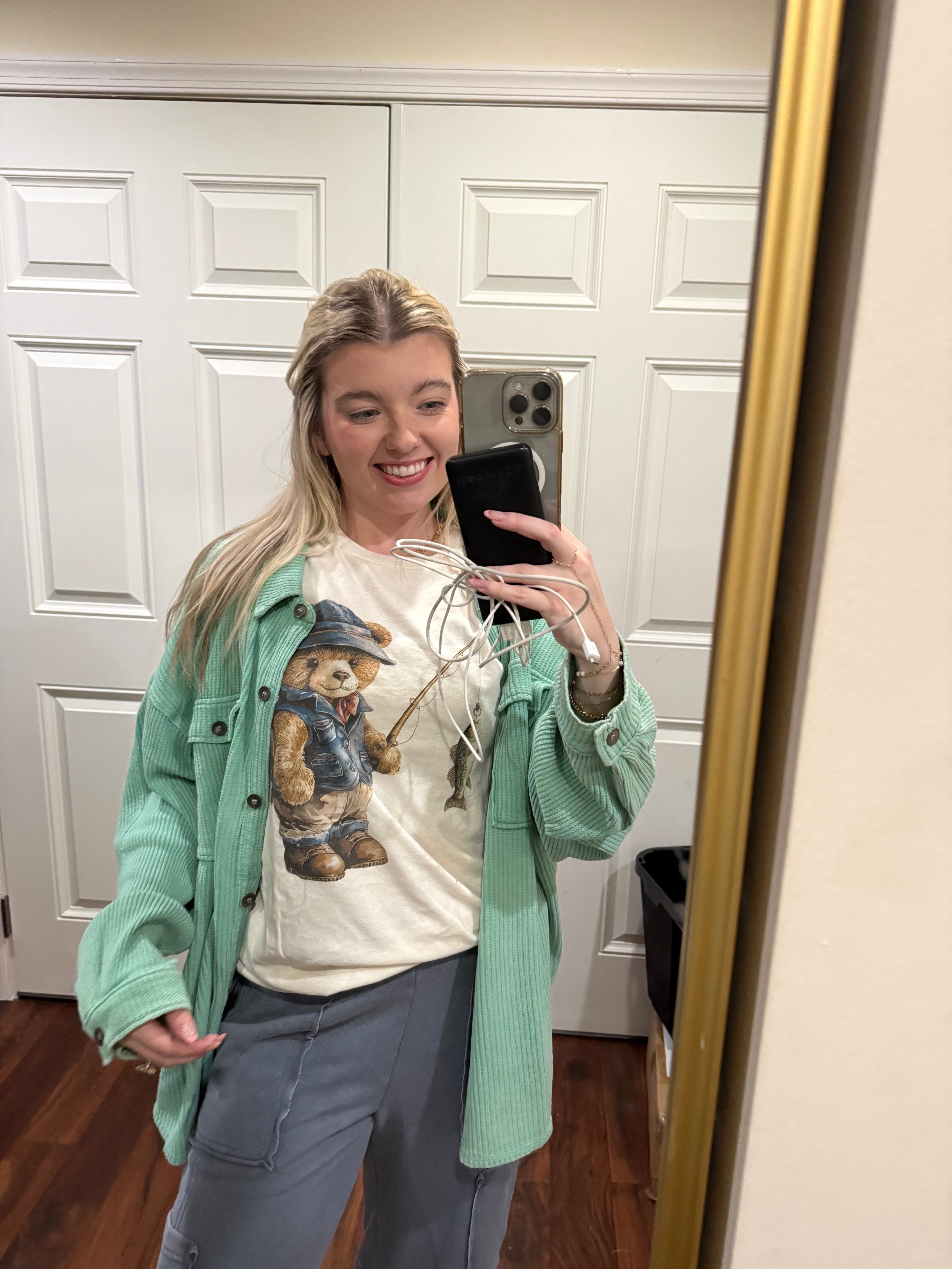 Fishin Bear Tee