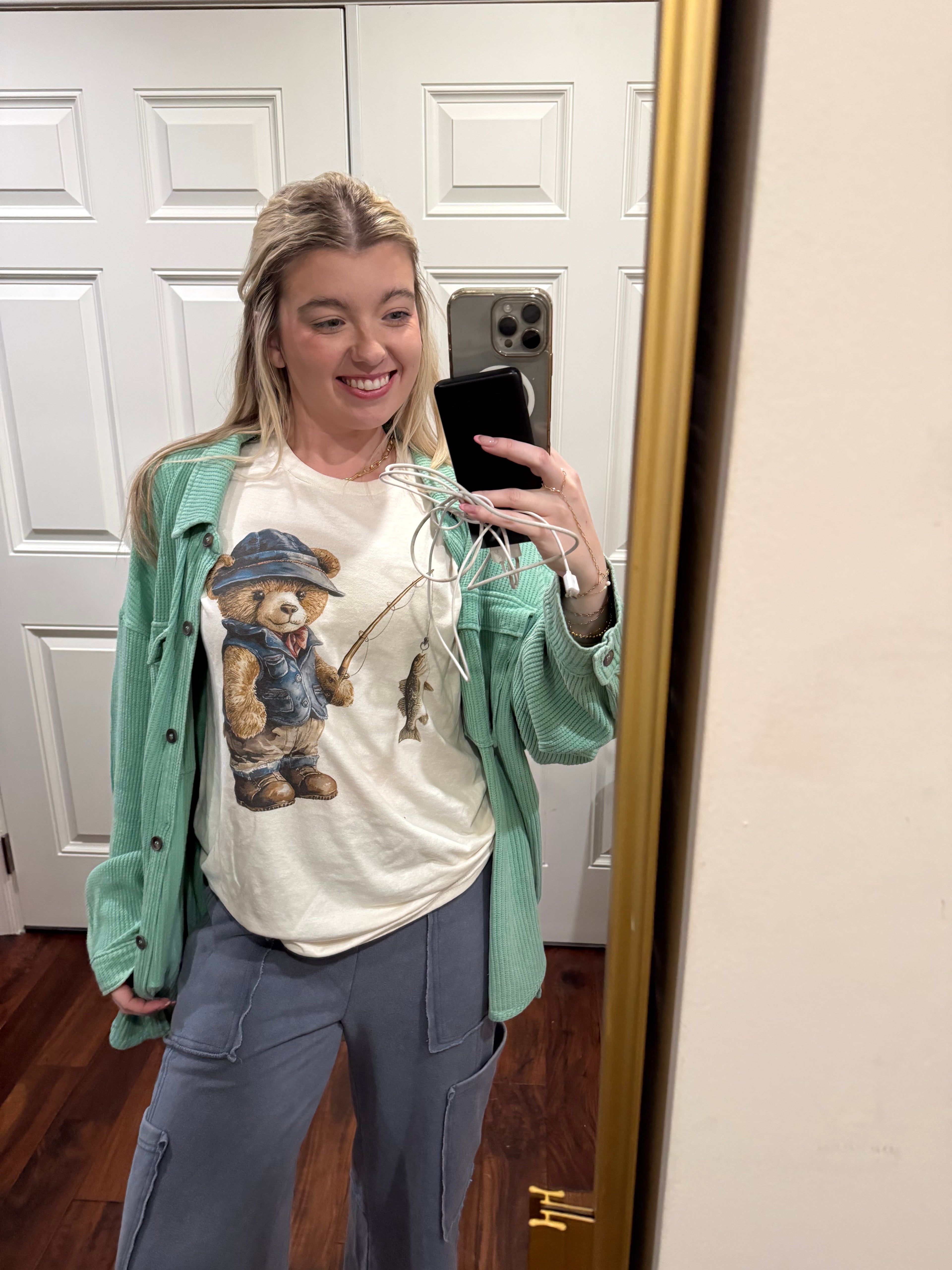 Fishin Bear Tee