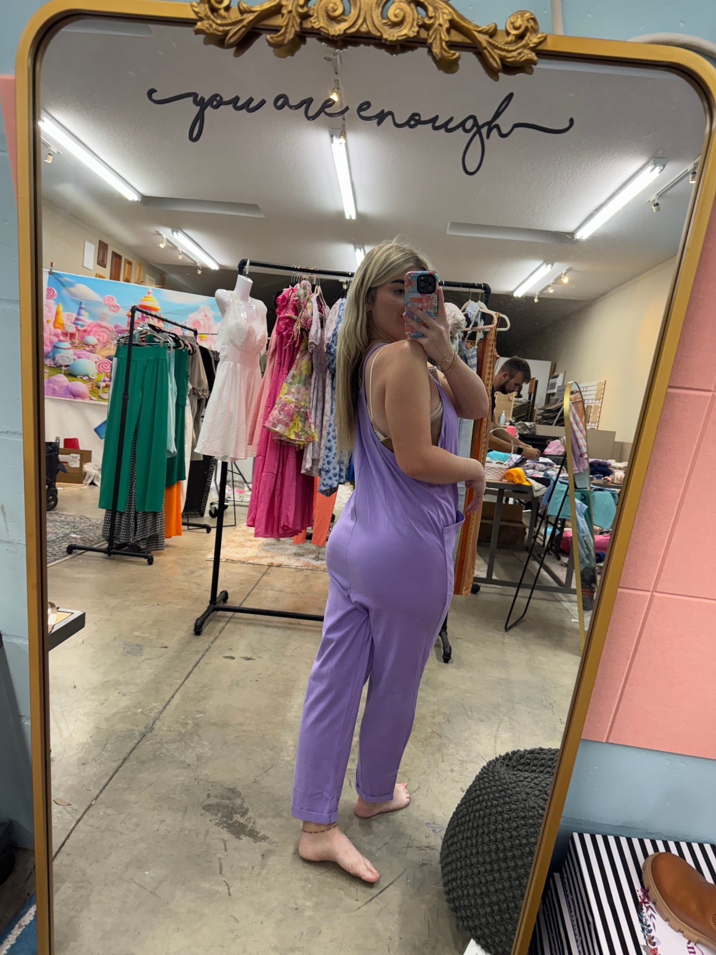 Purple Lava Romper