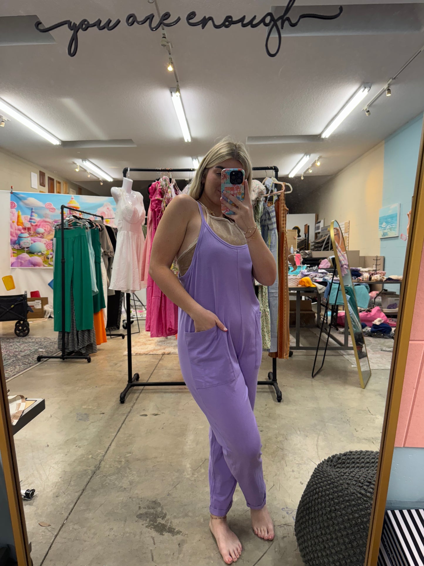 Purple Lava Romper