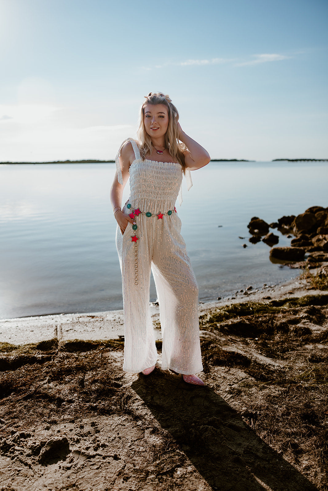 Seaside Cowgirl Romper