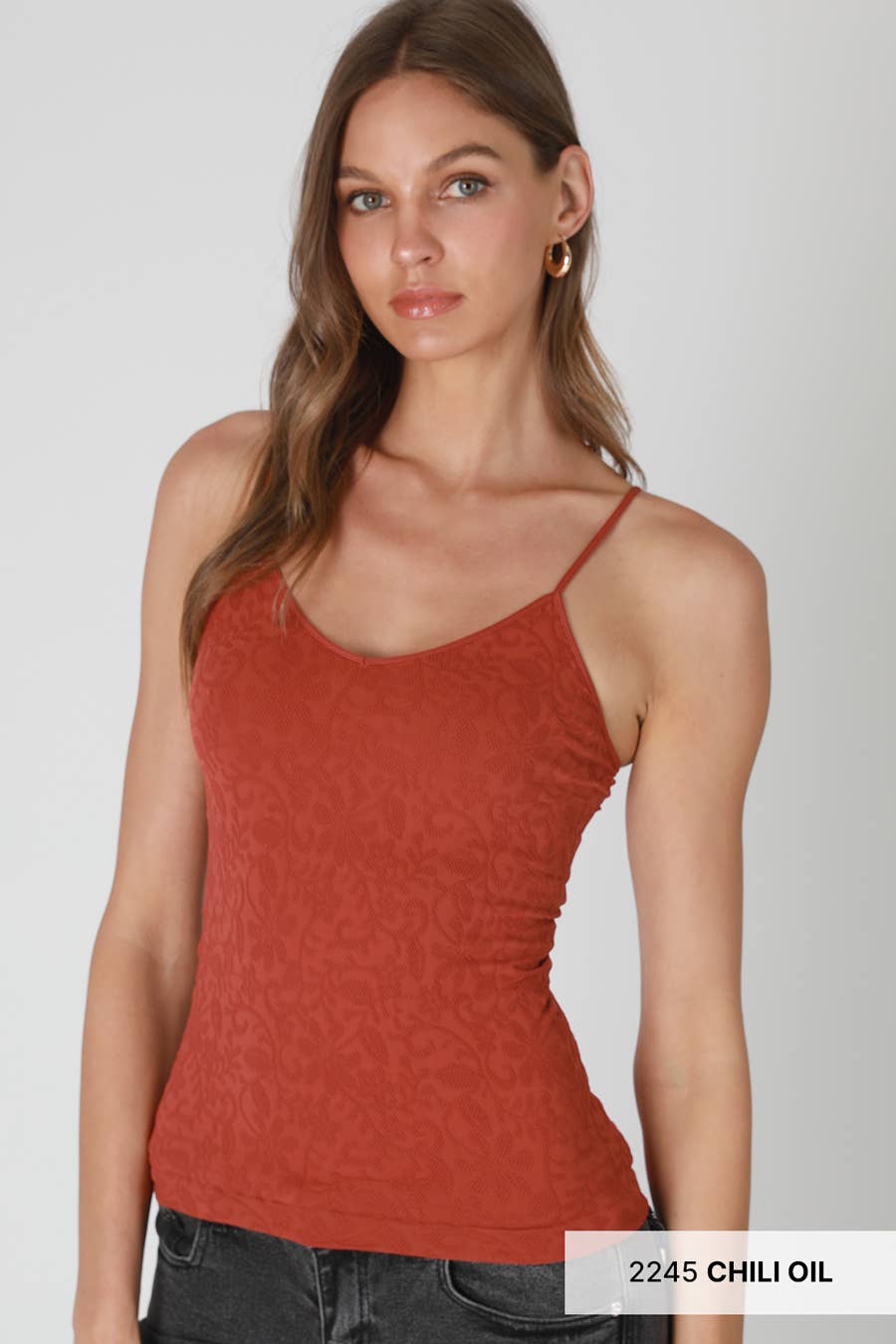 NS8475 - Lace Textured Cami: 2259 Marina