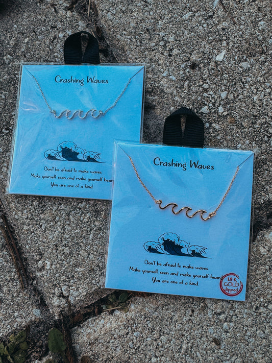 Waves Crashing Necklace