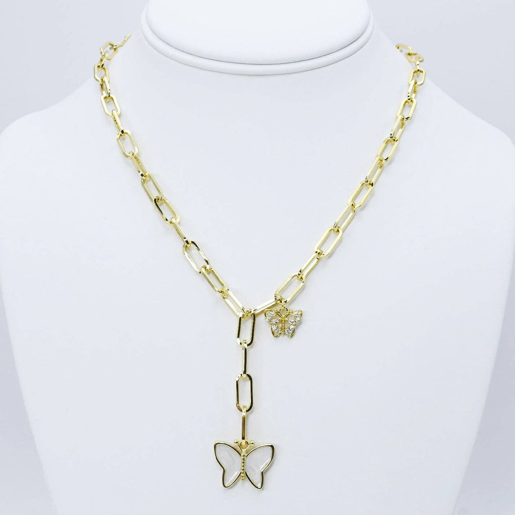 Wings & Sparkle Necklace
