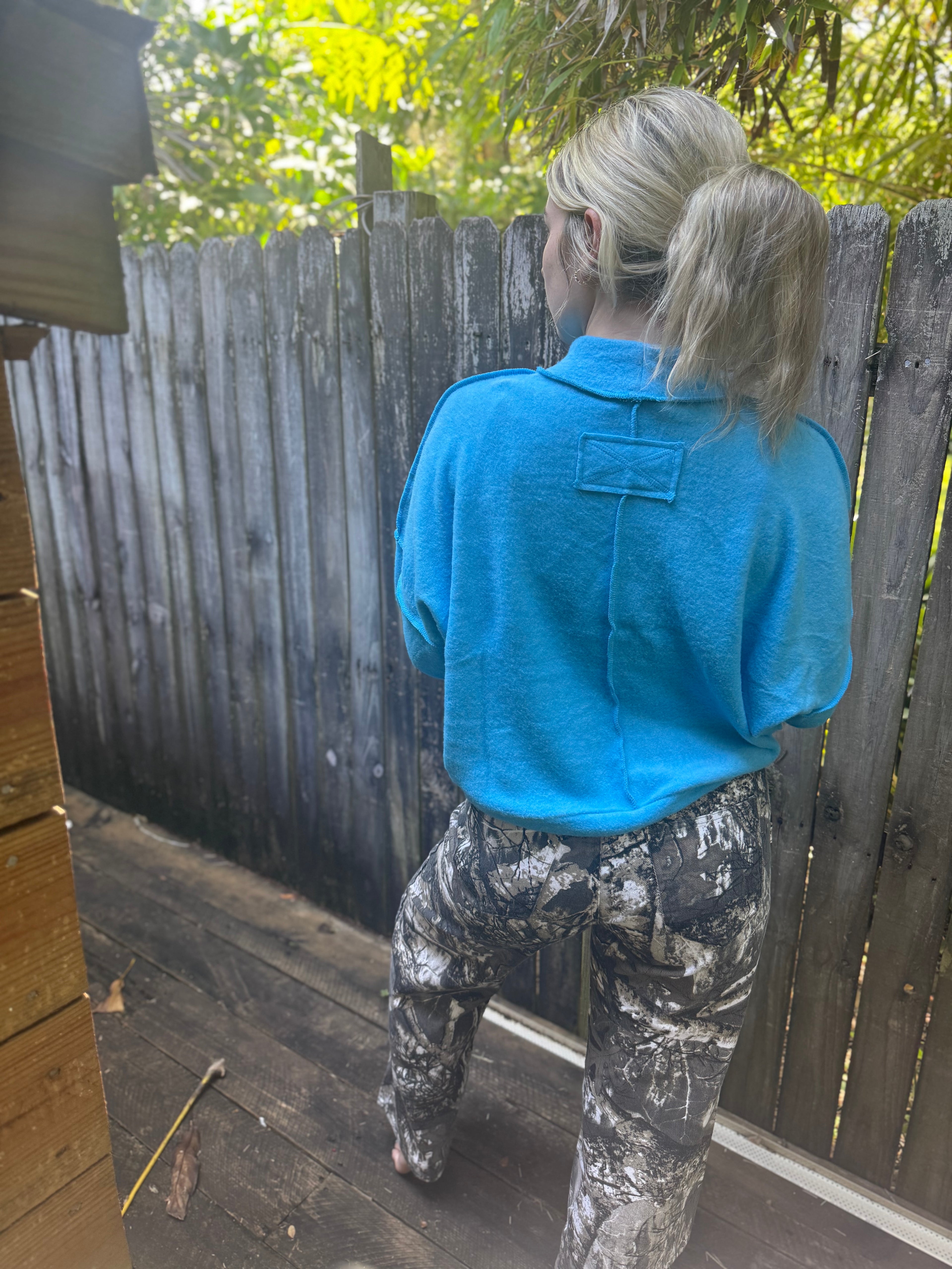 Camouflage Straight Leg Pants