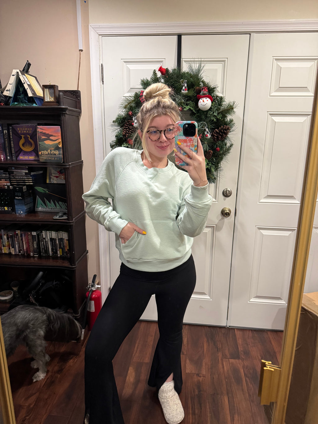 Lemon Lime Pocket Top