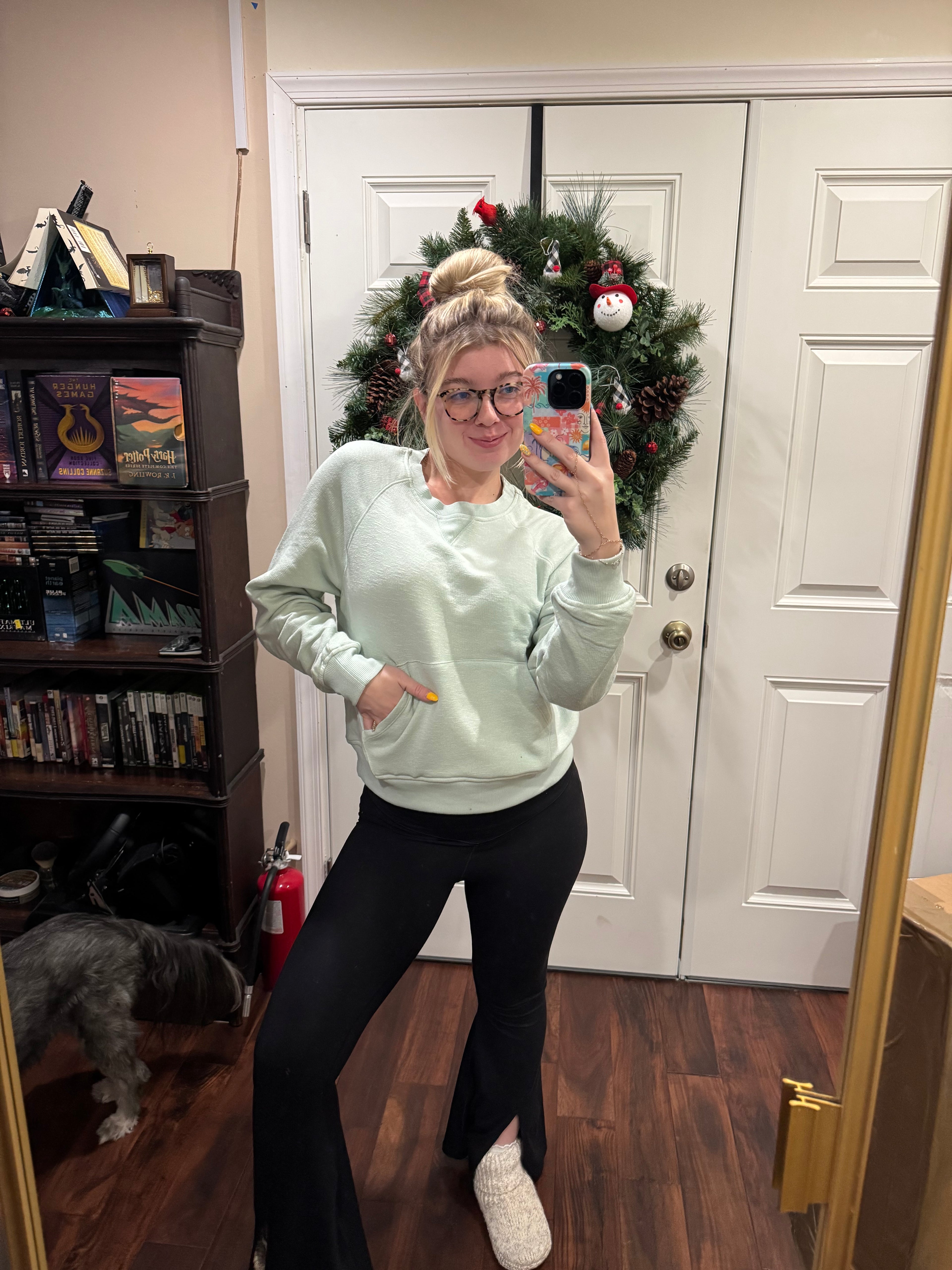 Lemon Lime Pocket Top