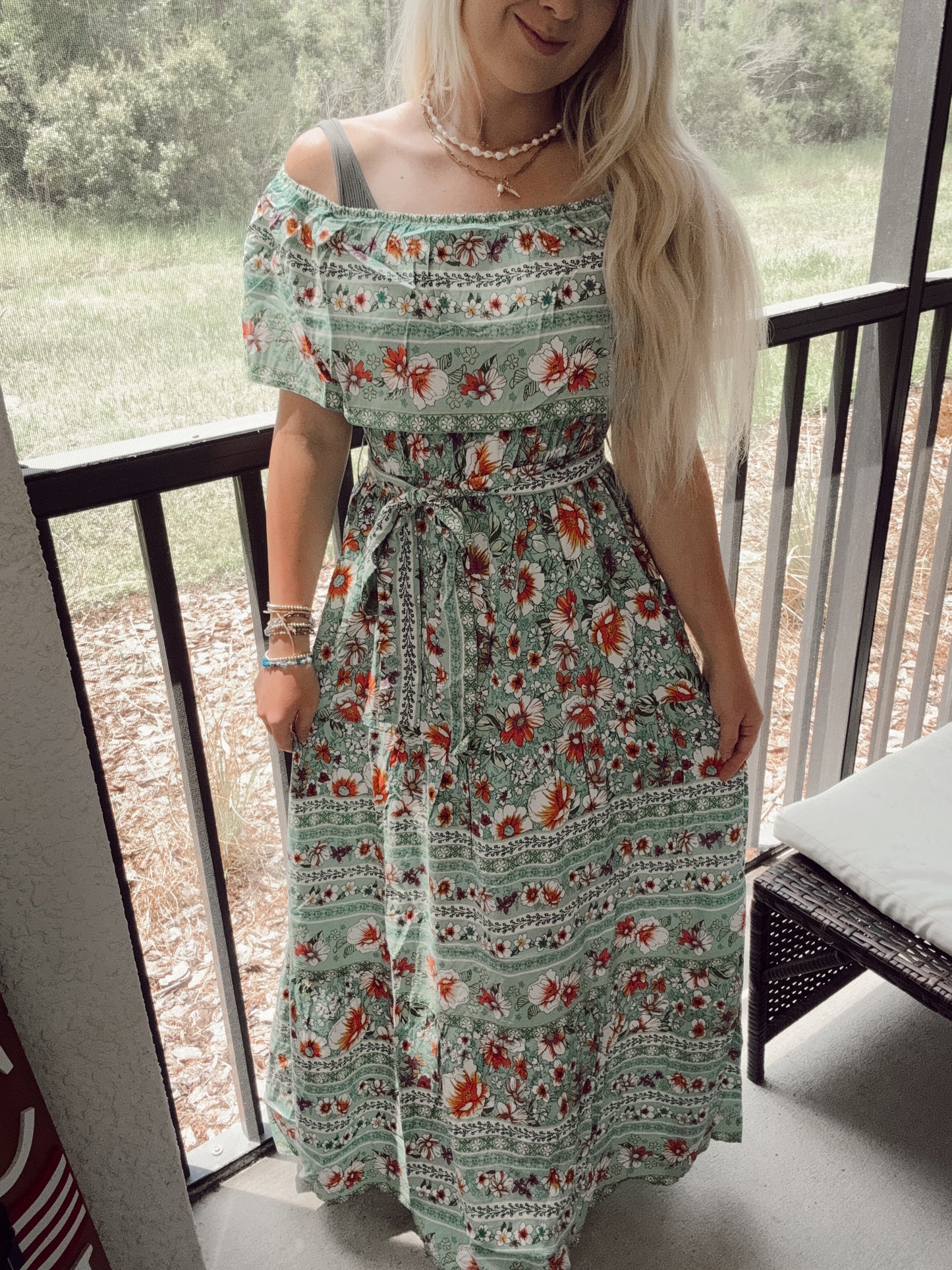 Floral Fiesta Dress