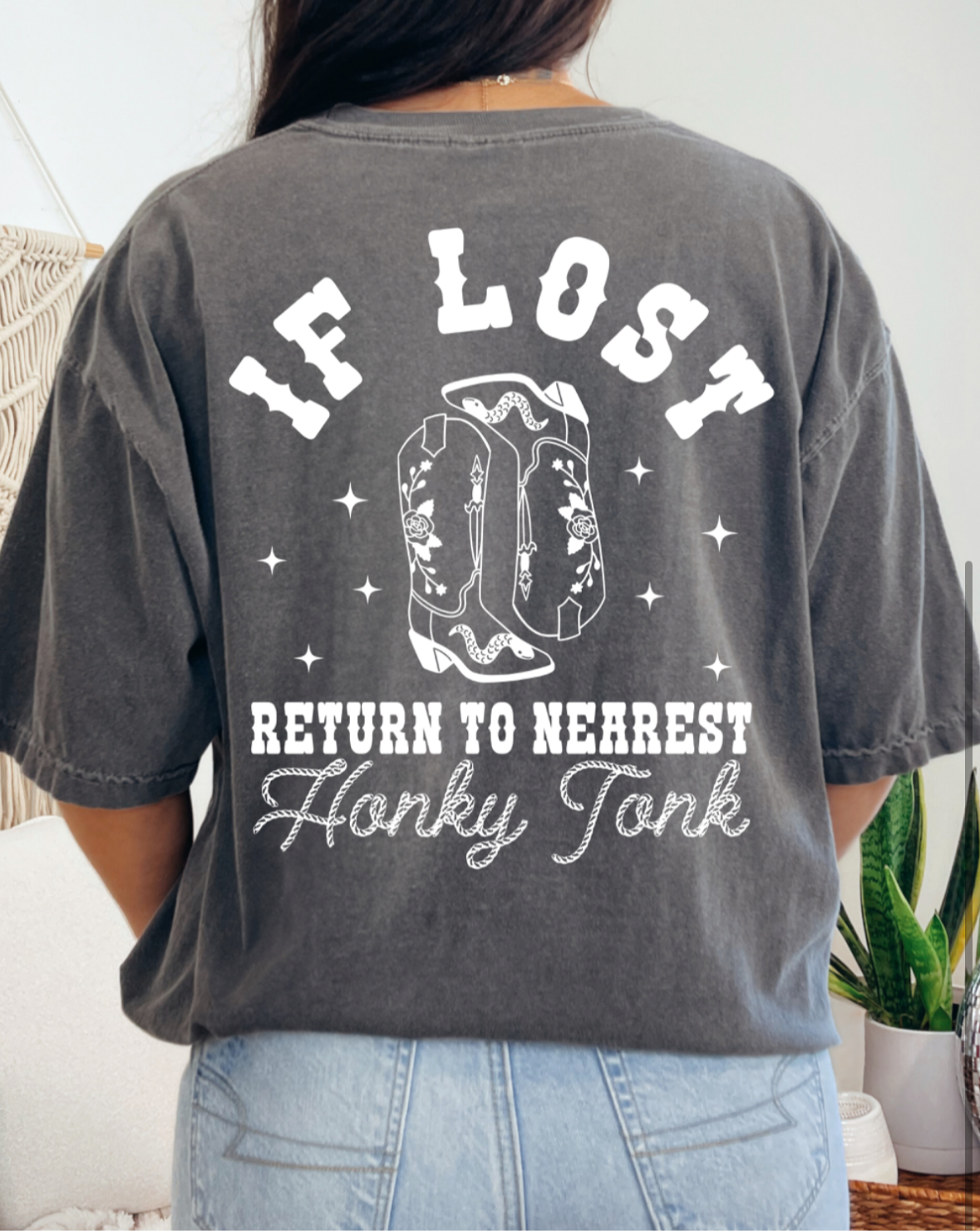 Honky Tonk Tee- Comfort Colors
