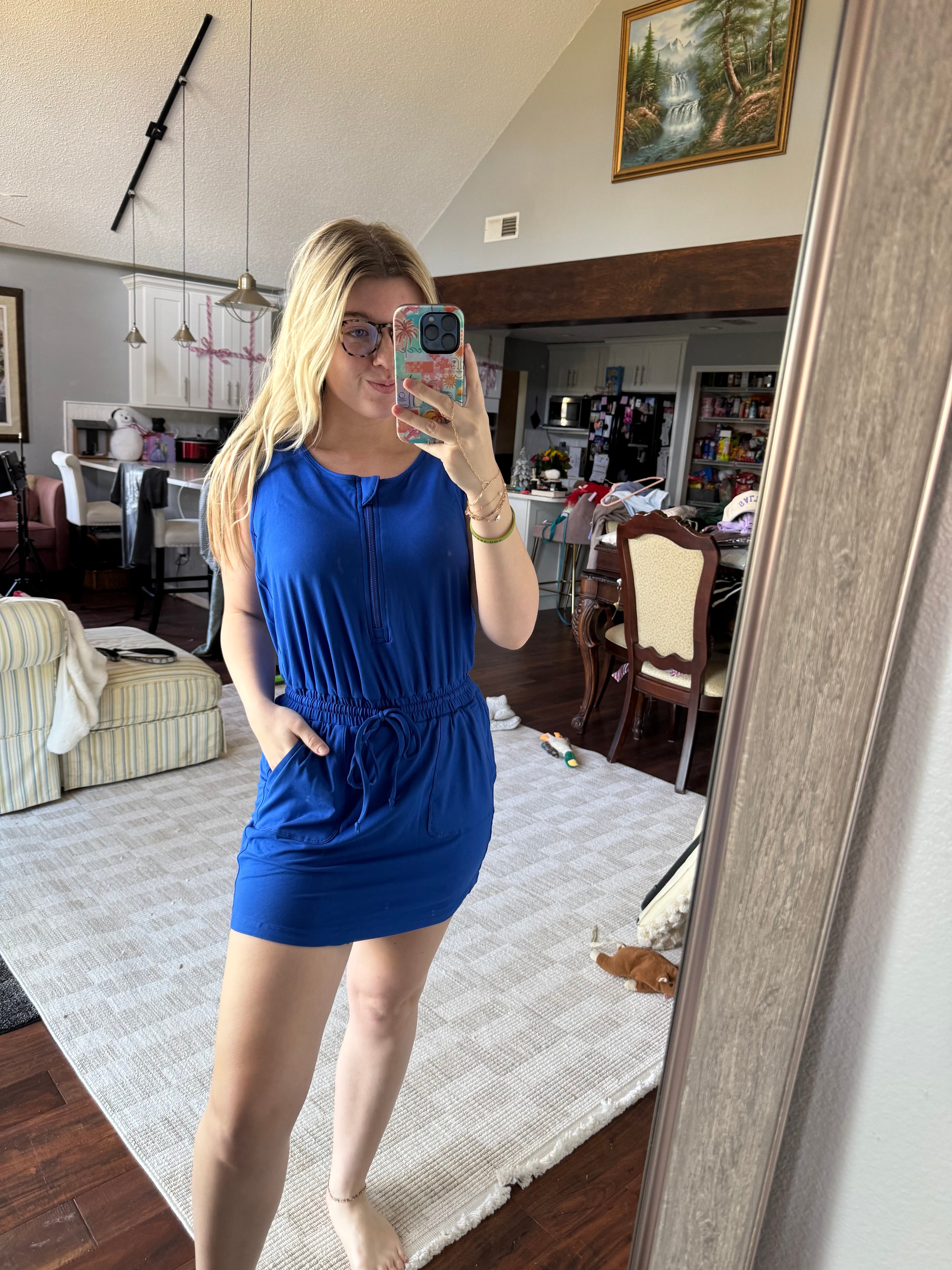 Mousey World Romper Dress