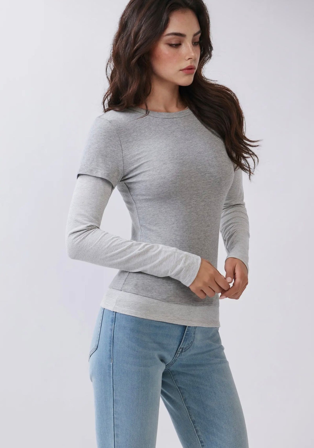 Double Layered Tee Top