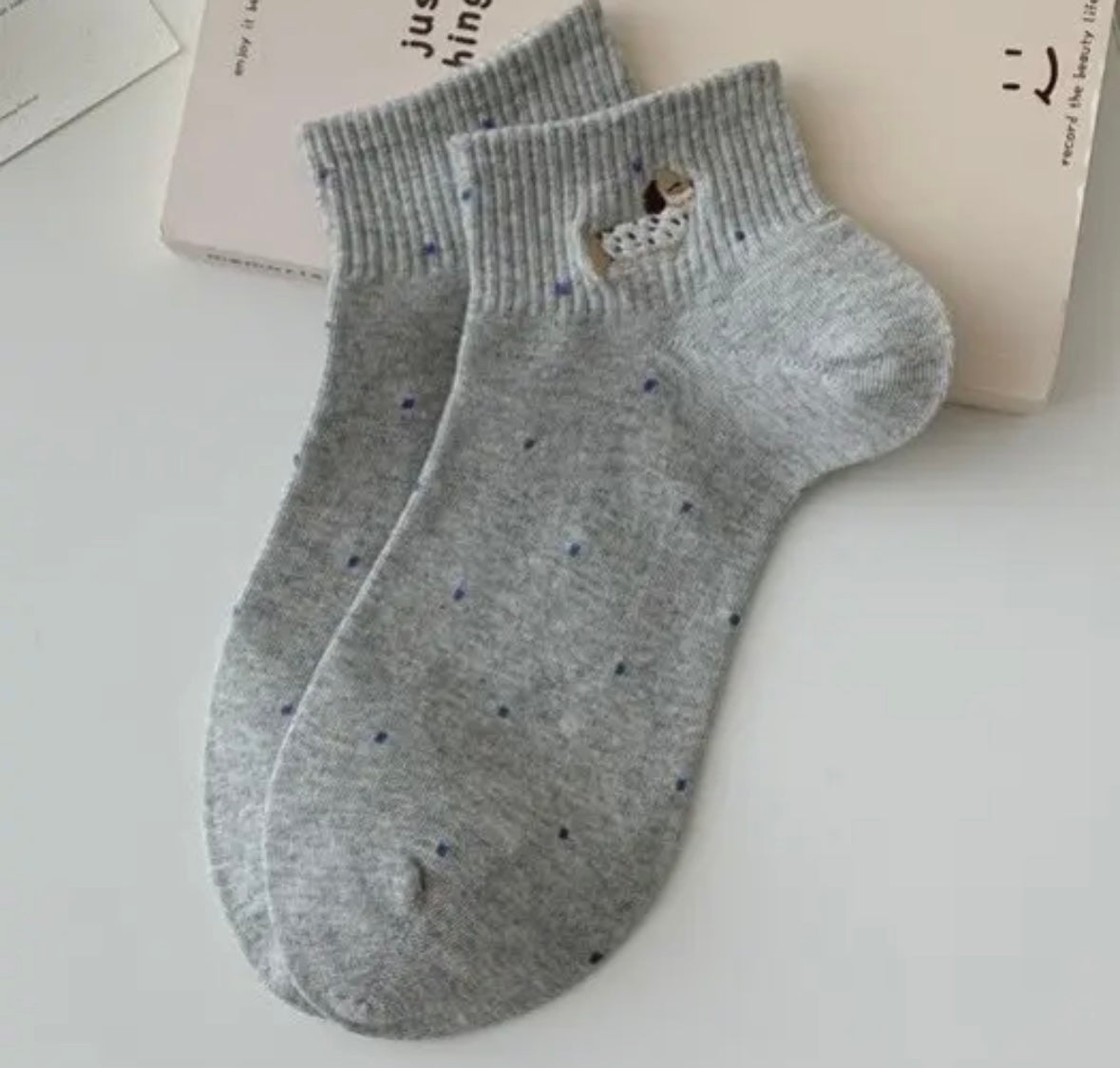 Weenie Dog Ankle Socks