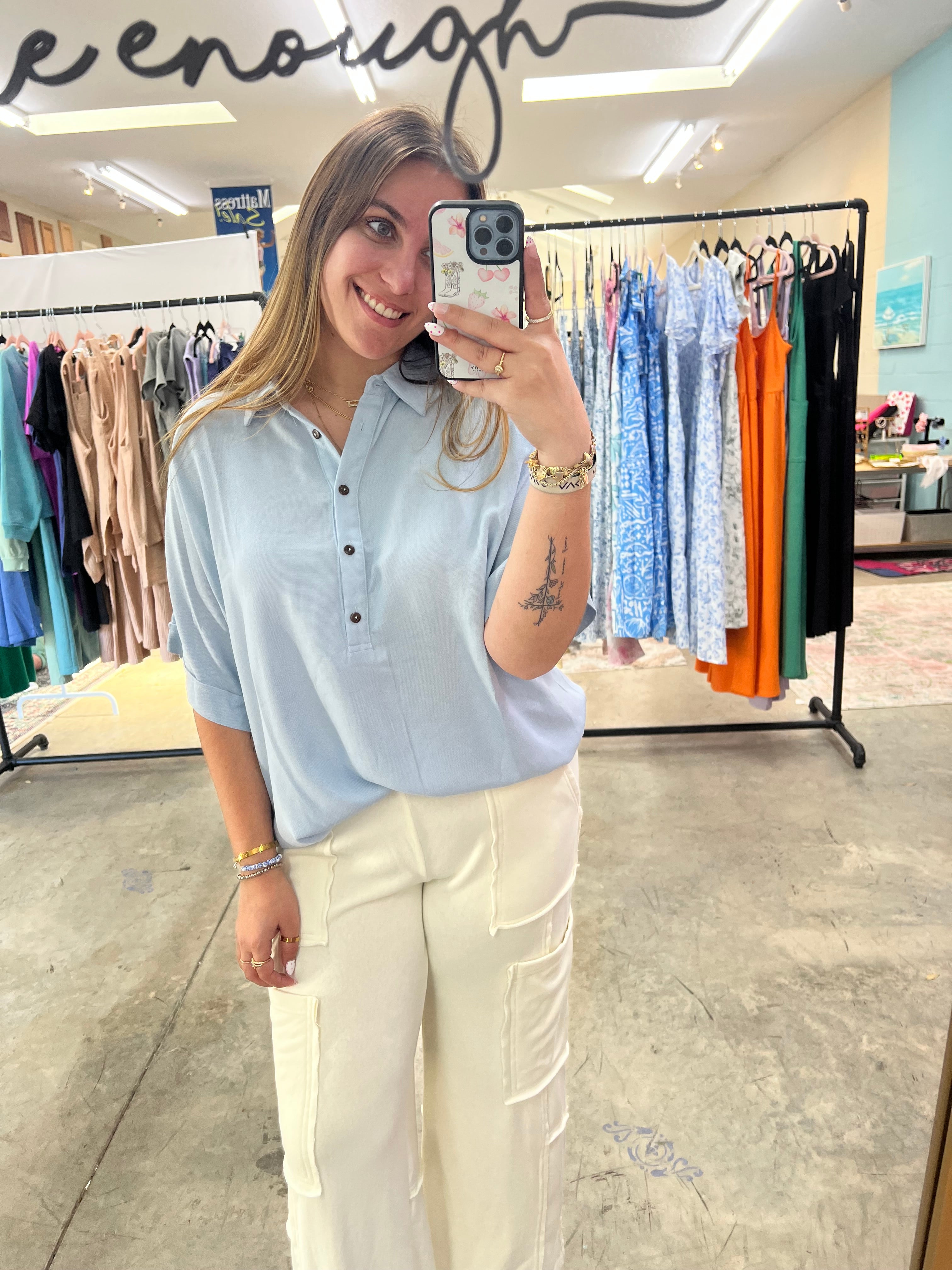 Linen Dream Oversized Tunic