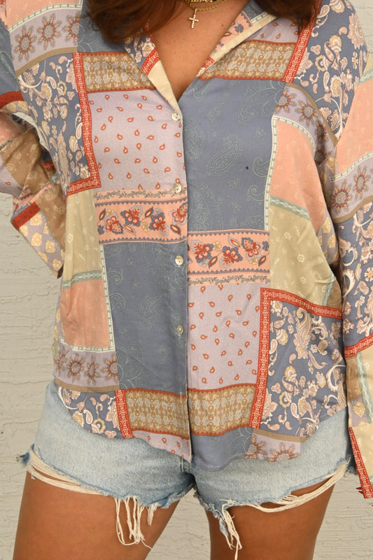 Summertime Blues Top