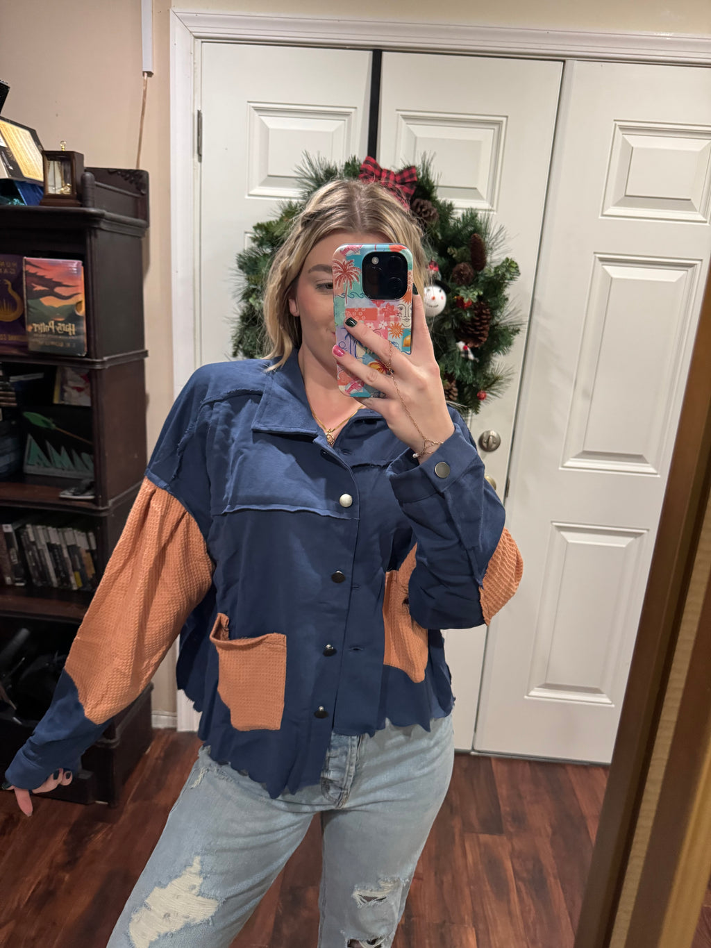 Winter Blues Shacket