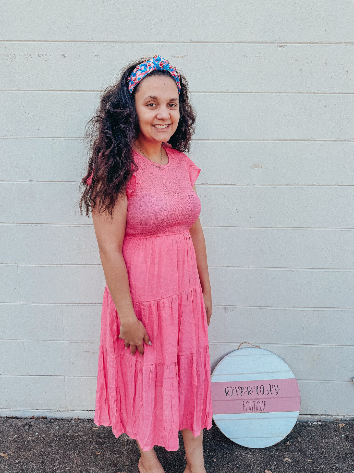 Springtime Blues Dress