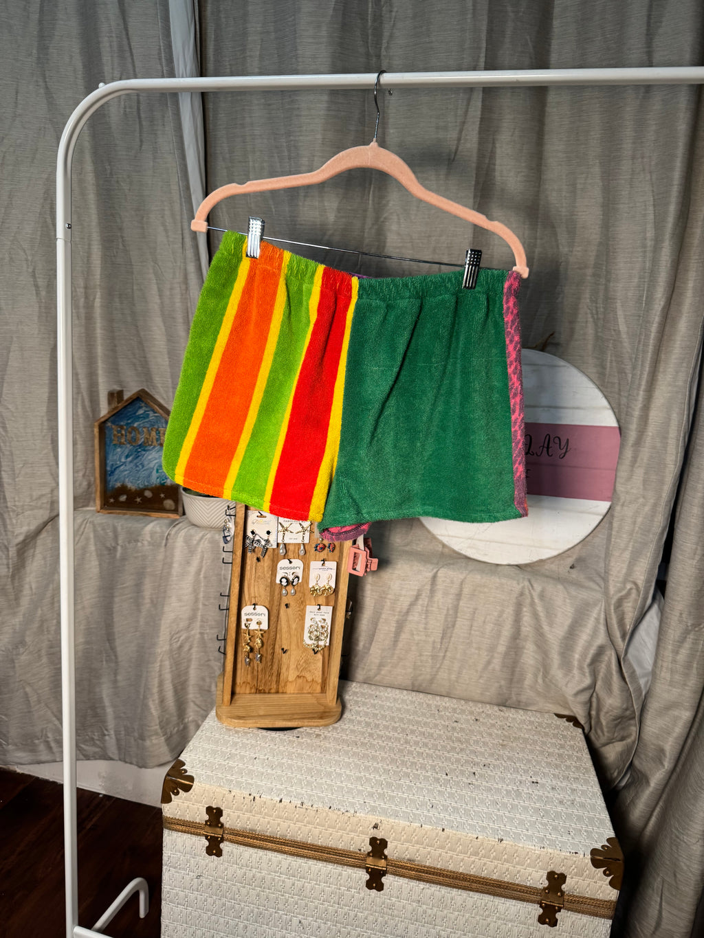 Mystery Upcycled Towel Shorts