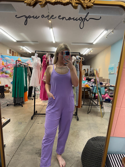 Purple Lava Romper