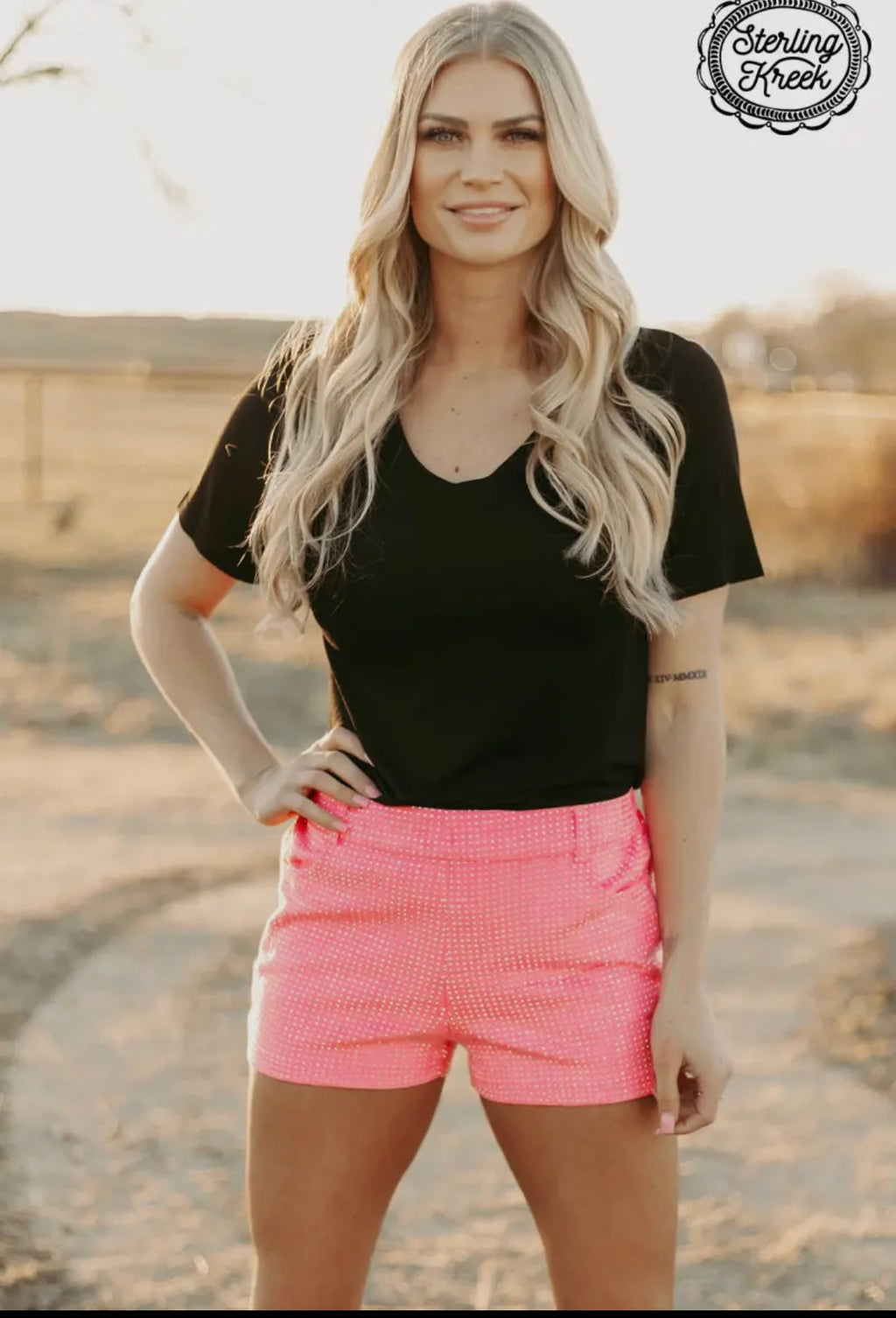 Glitterbug Sparkle Pocket Shorts