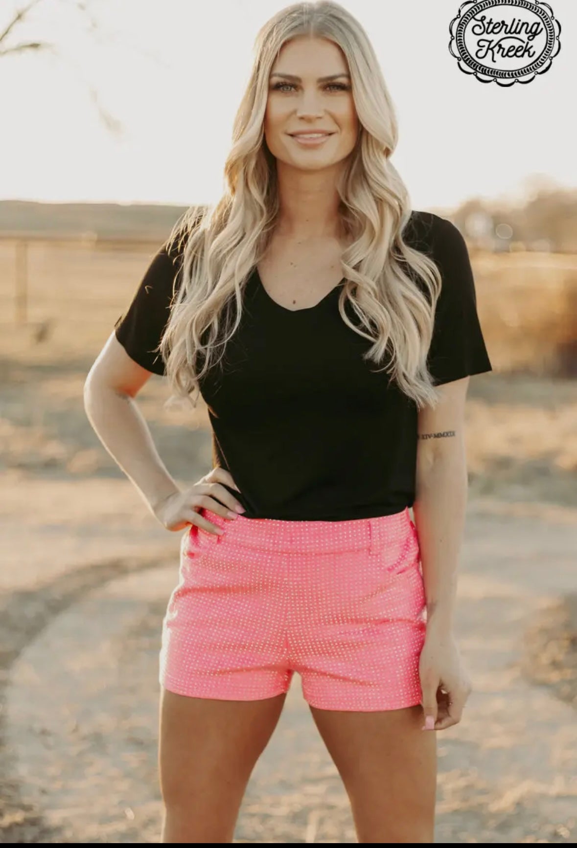 Glitterbug Sparkle Pocket Shorts