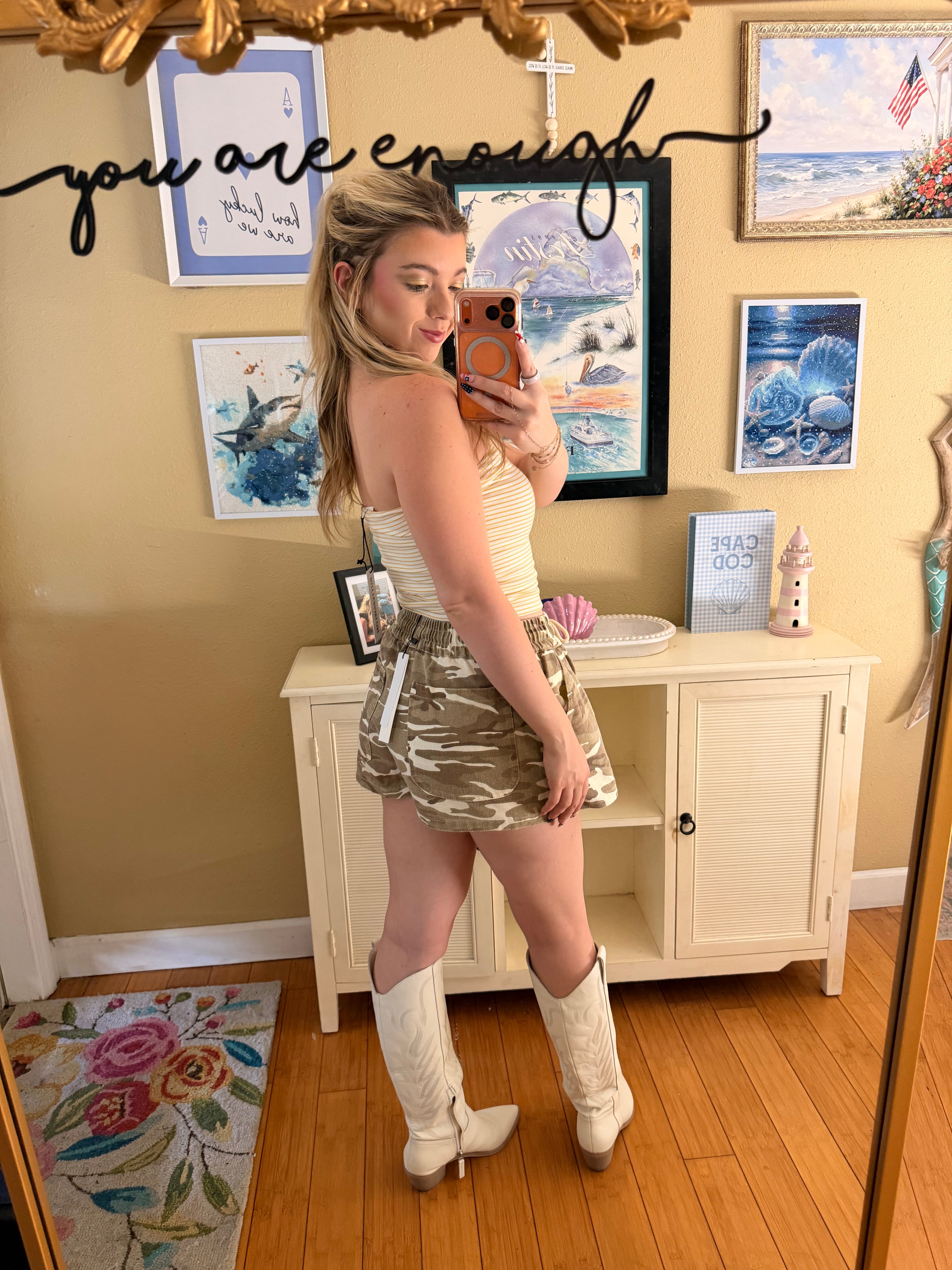 Camo Skort