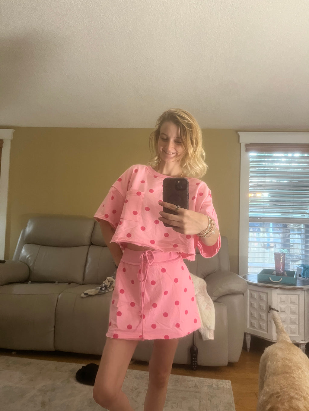 Polka Madness Skort Set