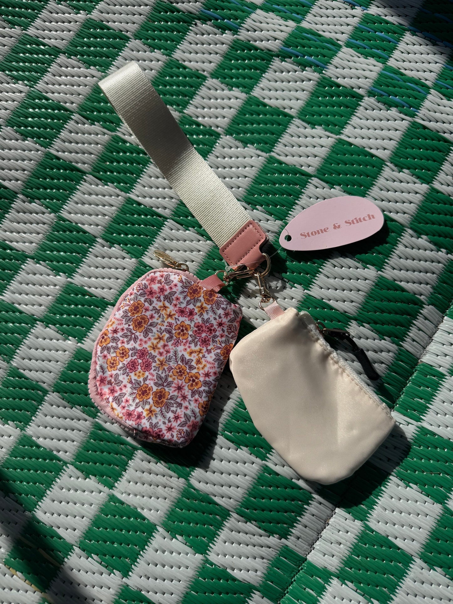 Double Pocket Wristlet