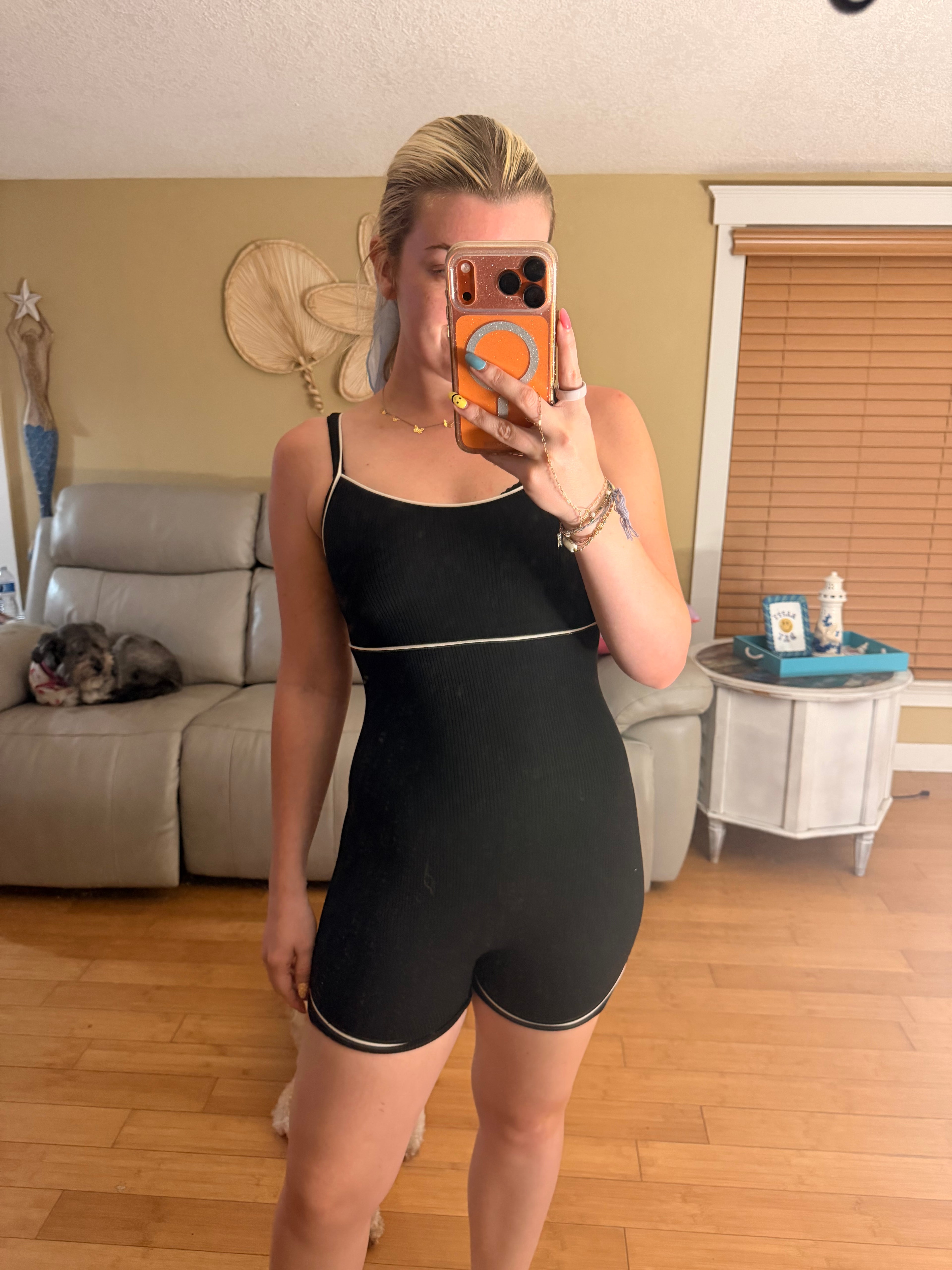 Midnight Cheers Romper