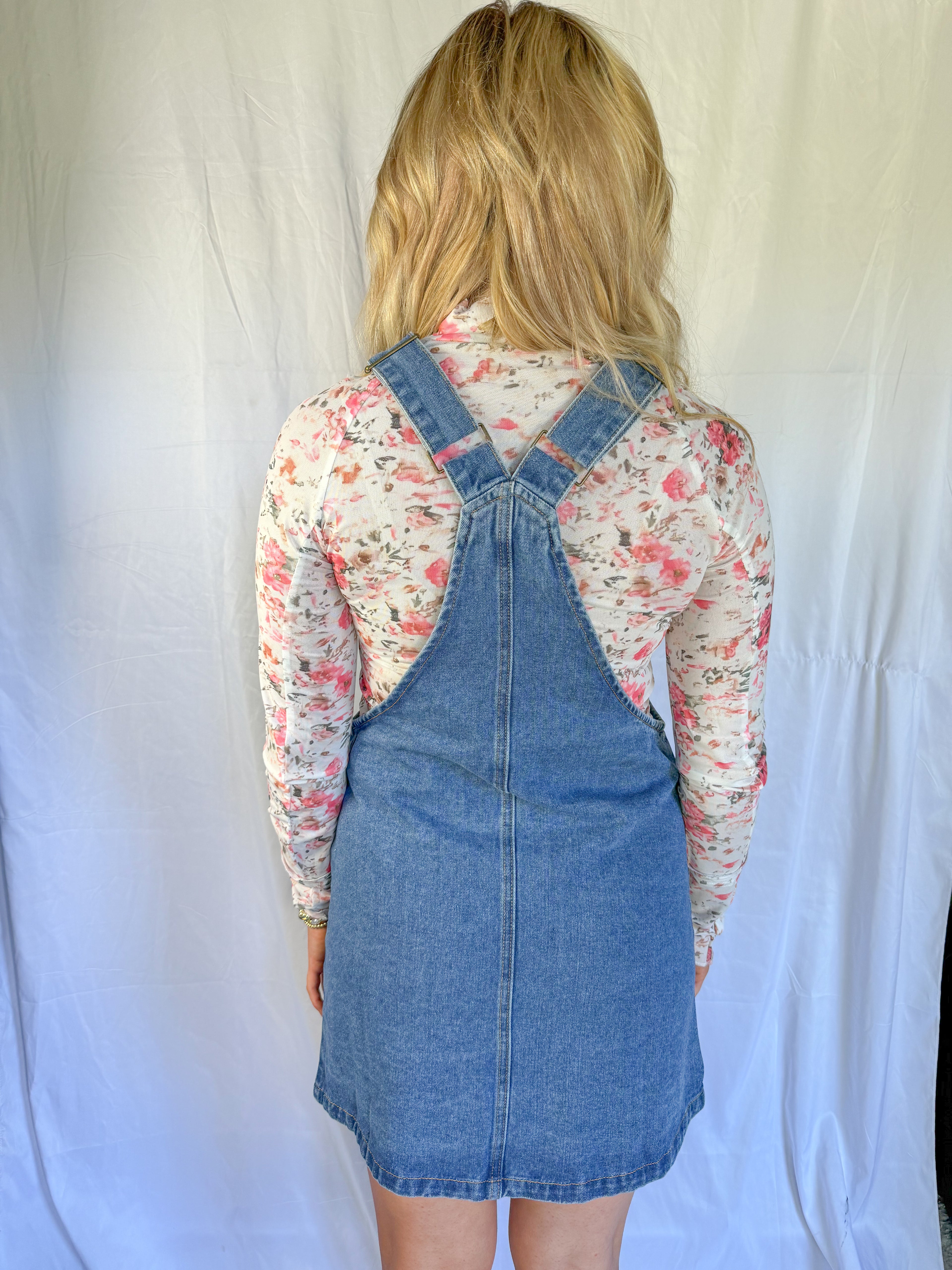 Denim Duke Overall Dress