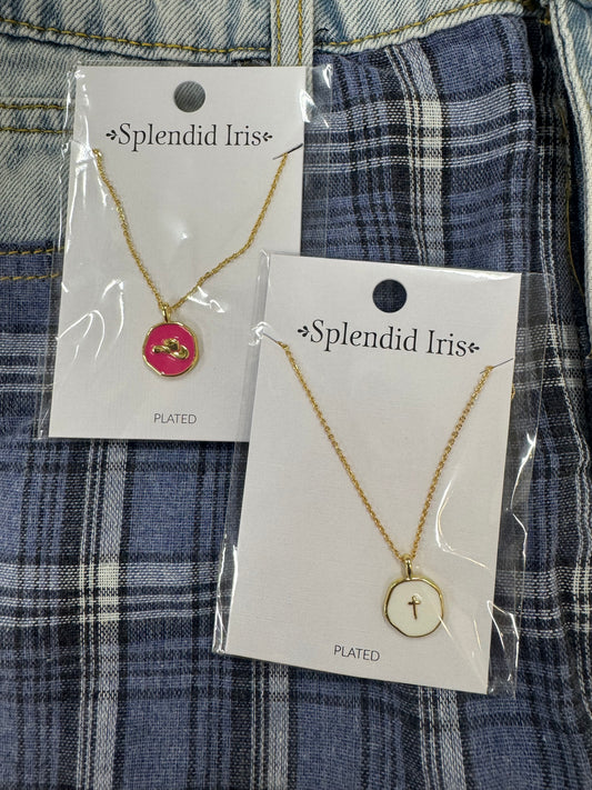 Enamel Necklace