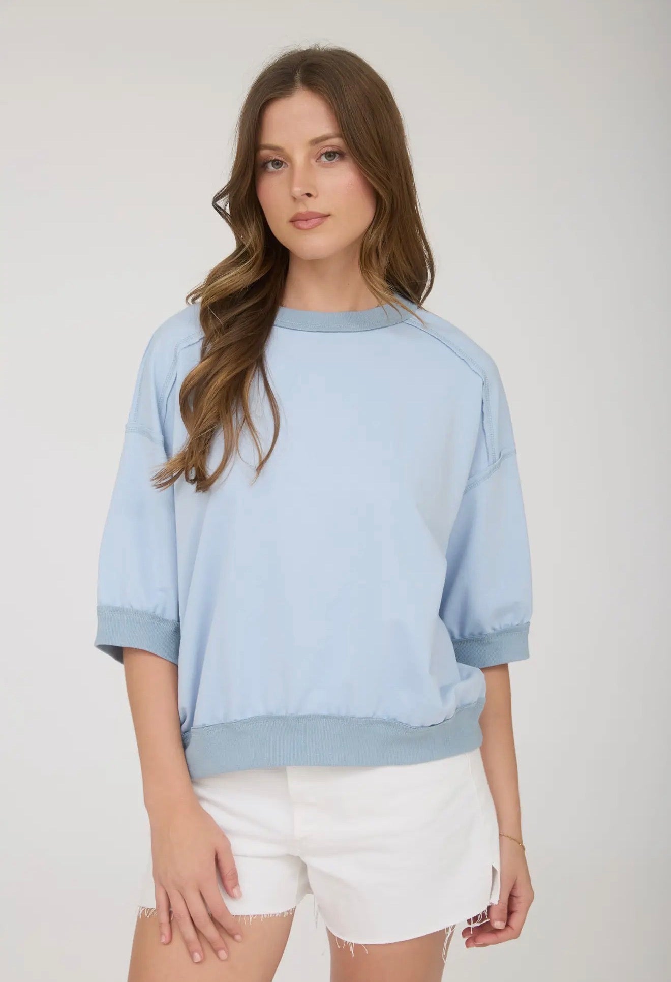 Blue Lagoon Oversized Top