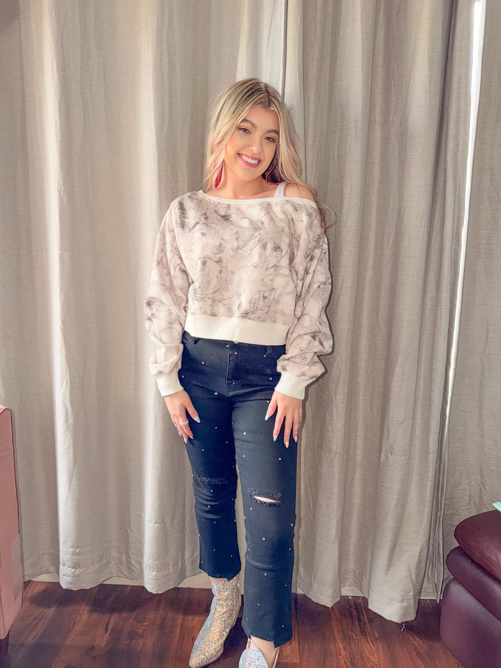 Avery Light Woodland Camo- Oversized