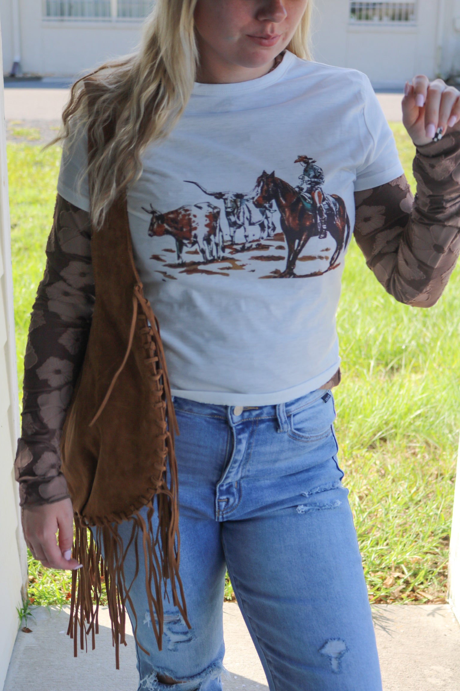 Old West Baby Tee