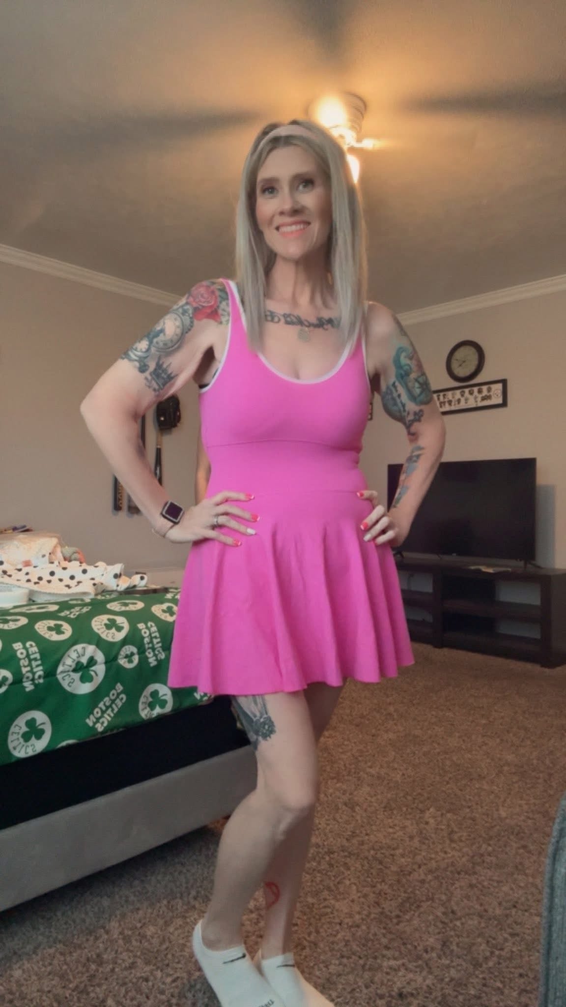 Jess’s Athletic Romper Dress