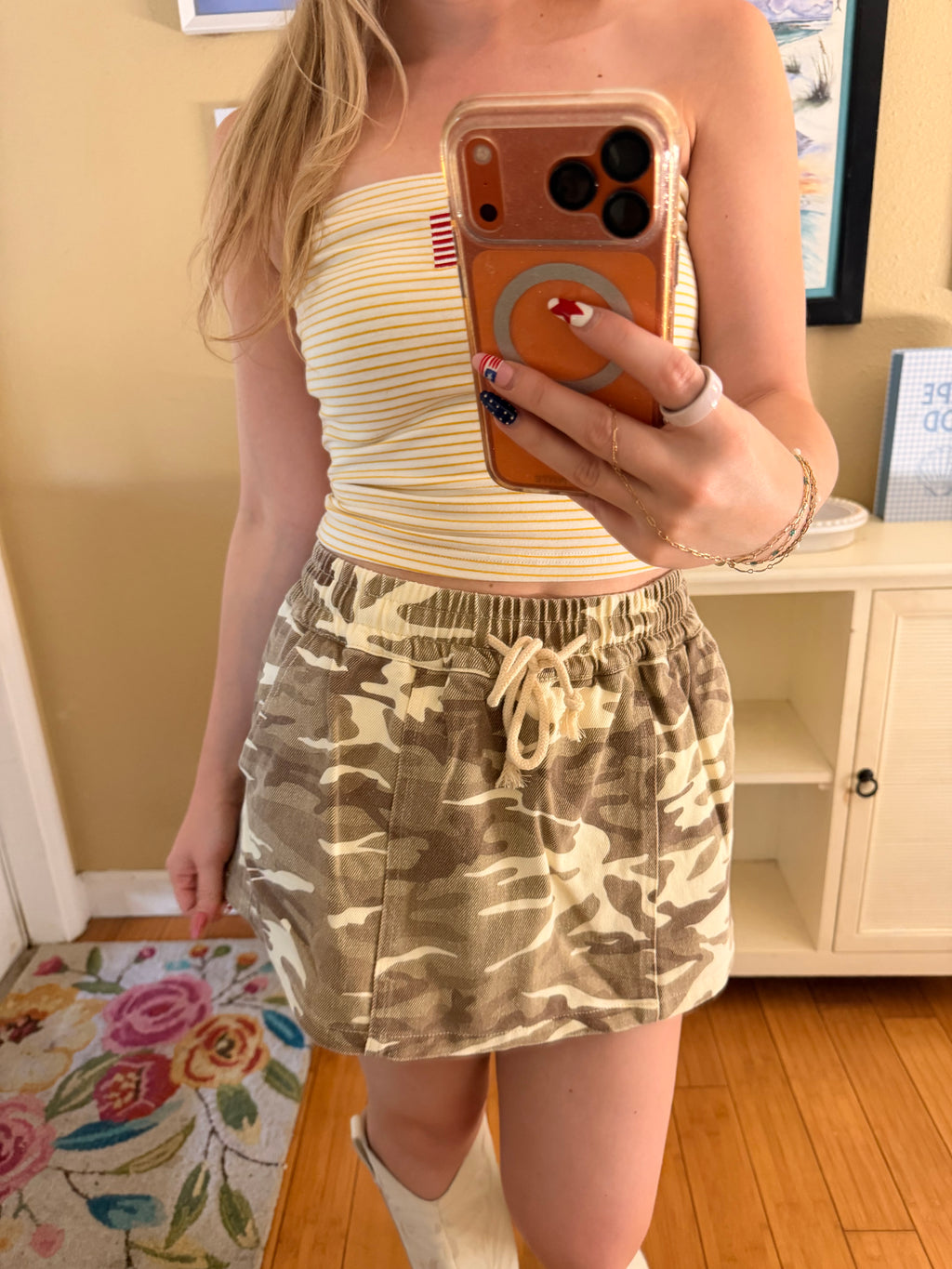 Camo Skort