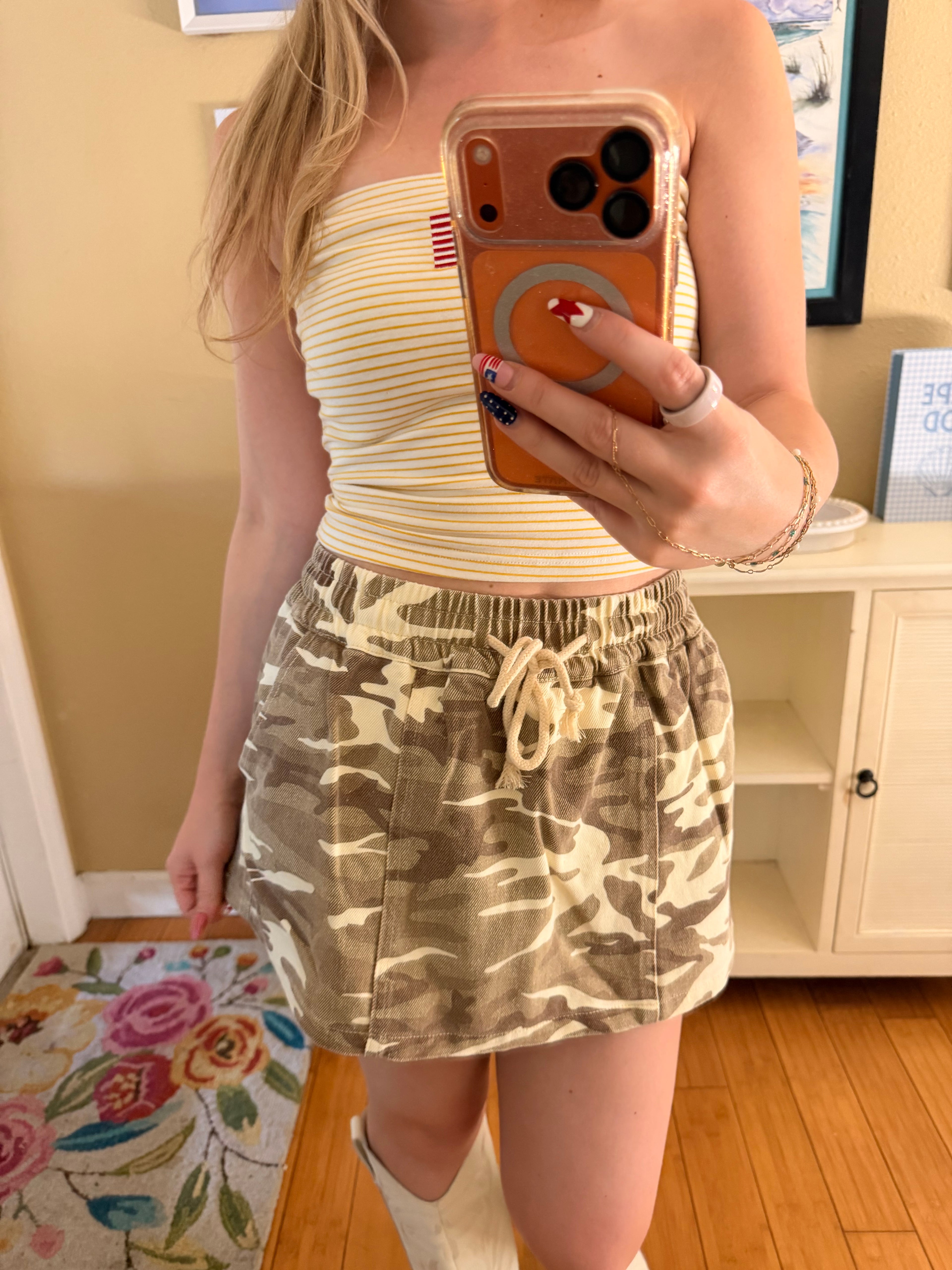 Camo Skort