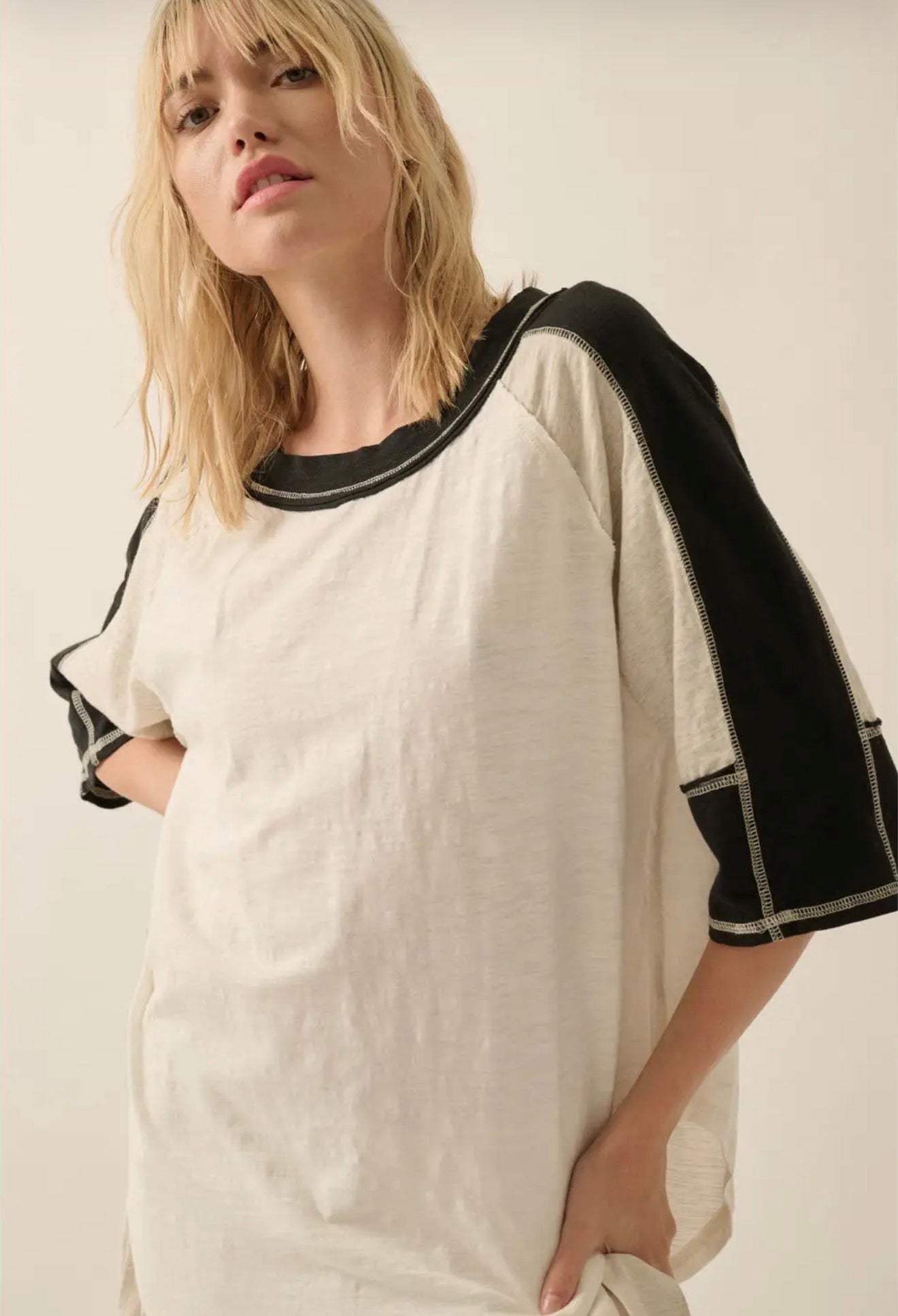 Baseball Oversized Tee