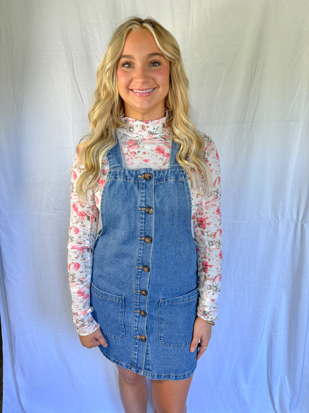 Denim Duke Overall Dress