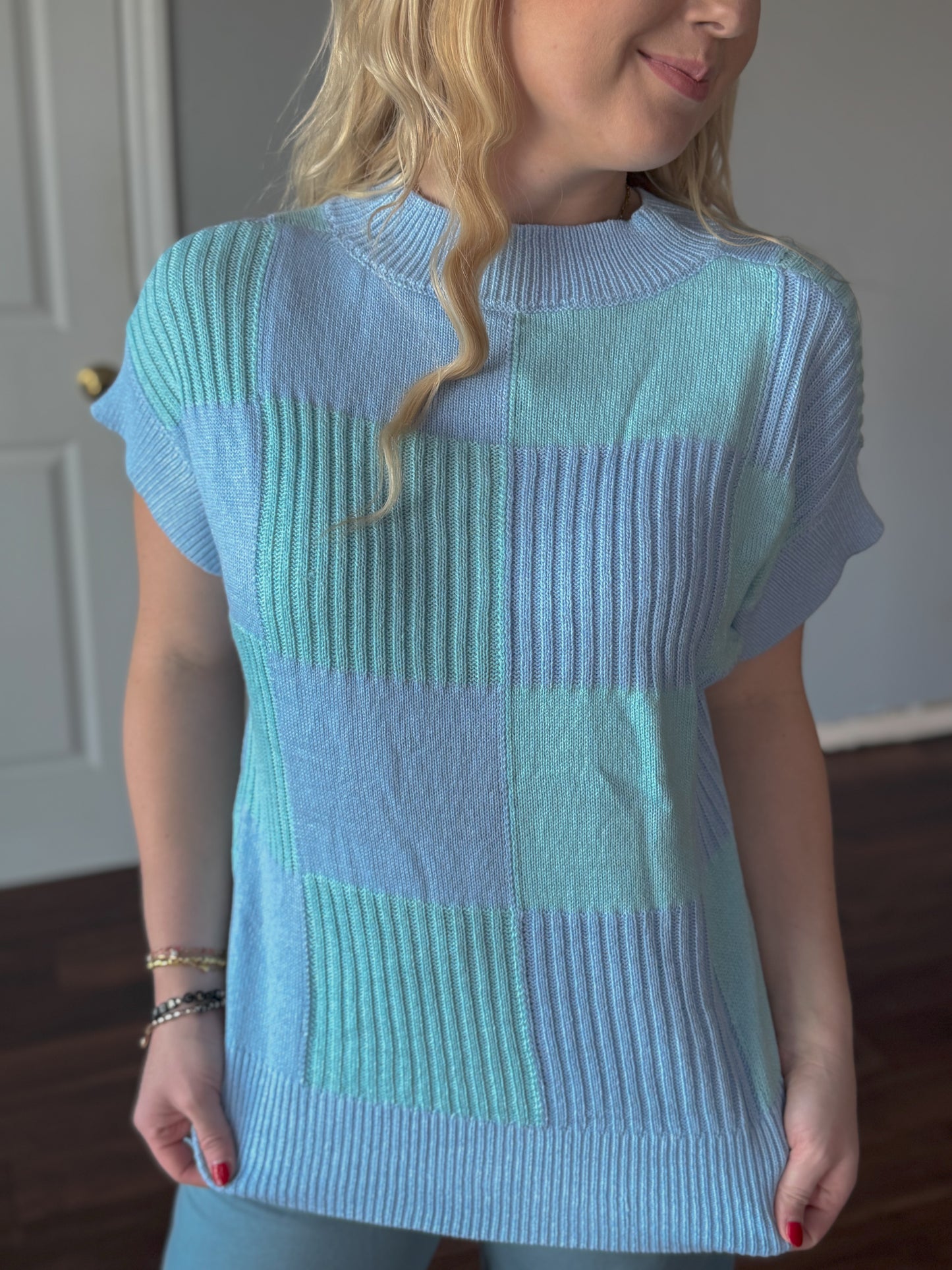 Aquamarine Sweater Vest