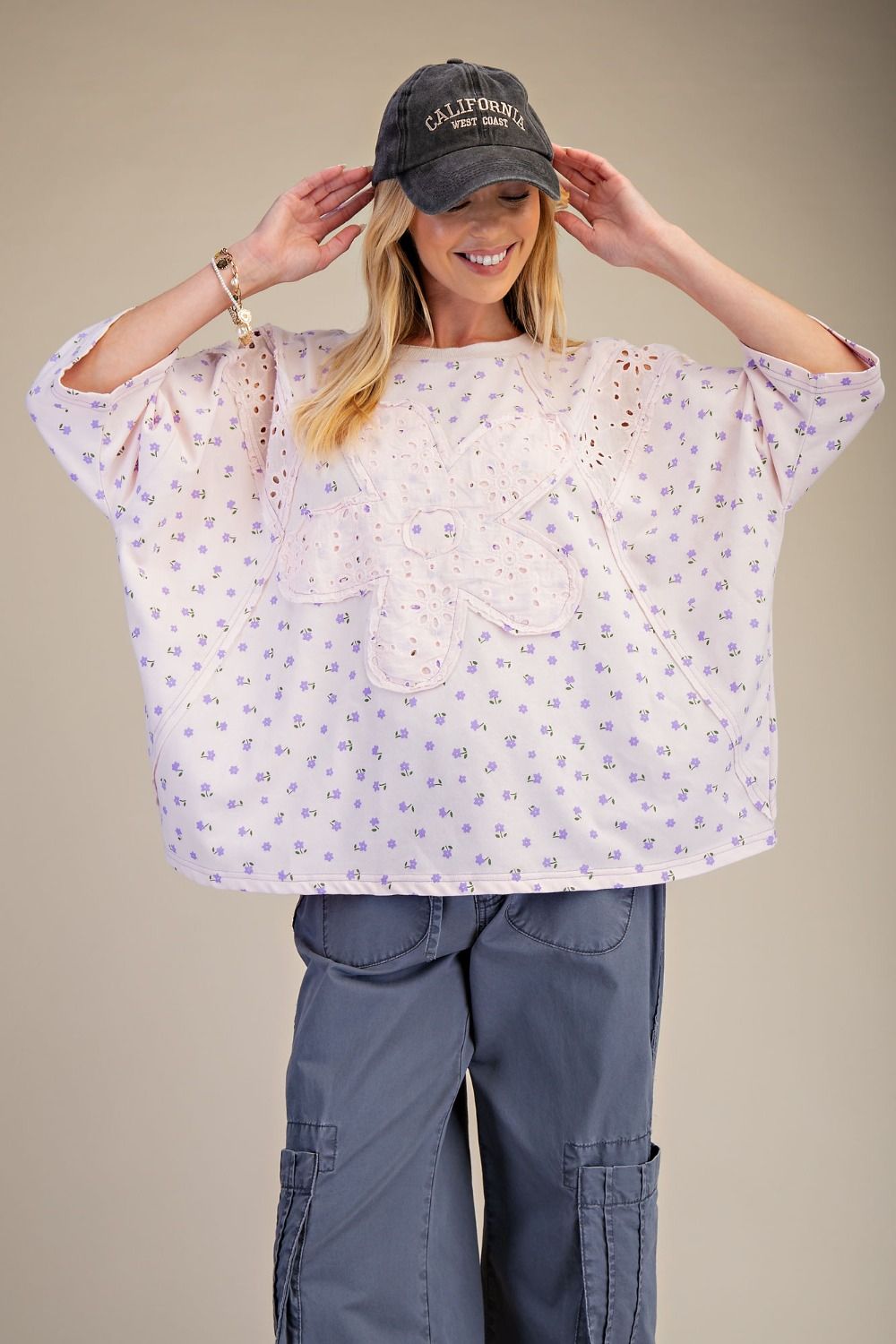 Cotton Candy Floral Top