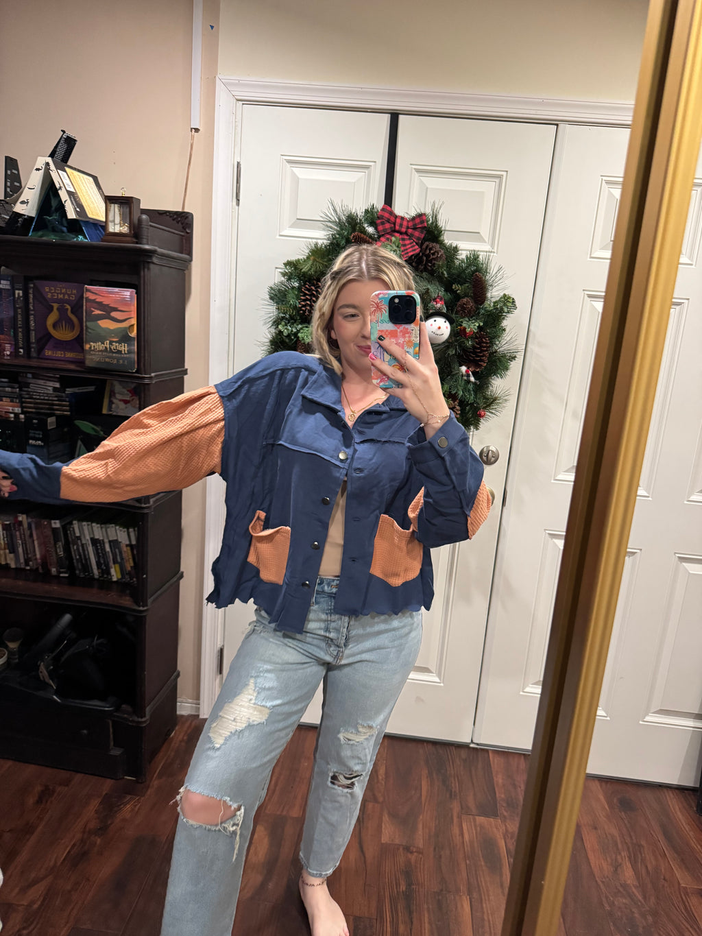 Winter Blues Shacket