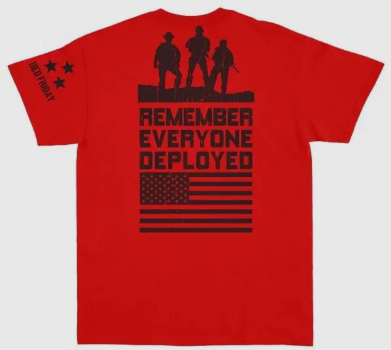 USA RED soldiers tee