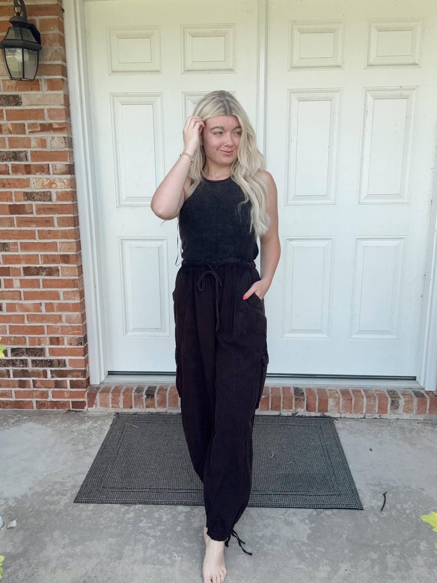 Cargo Style Jumpsuit