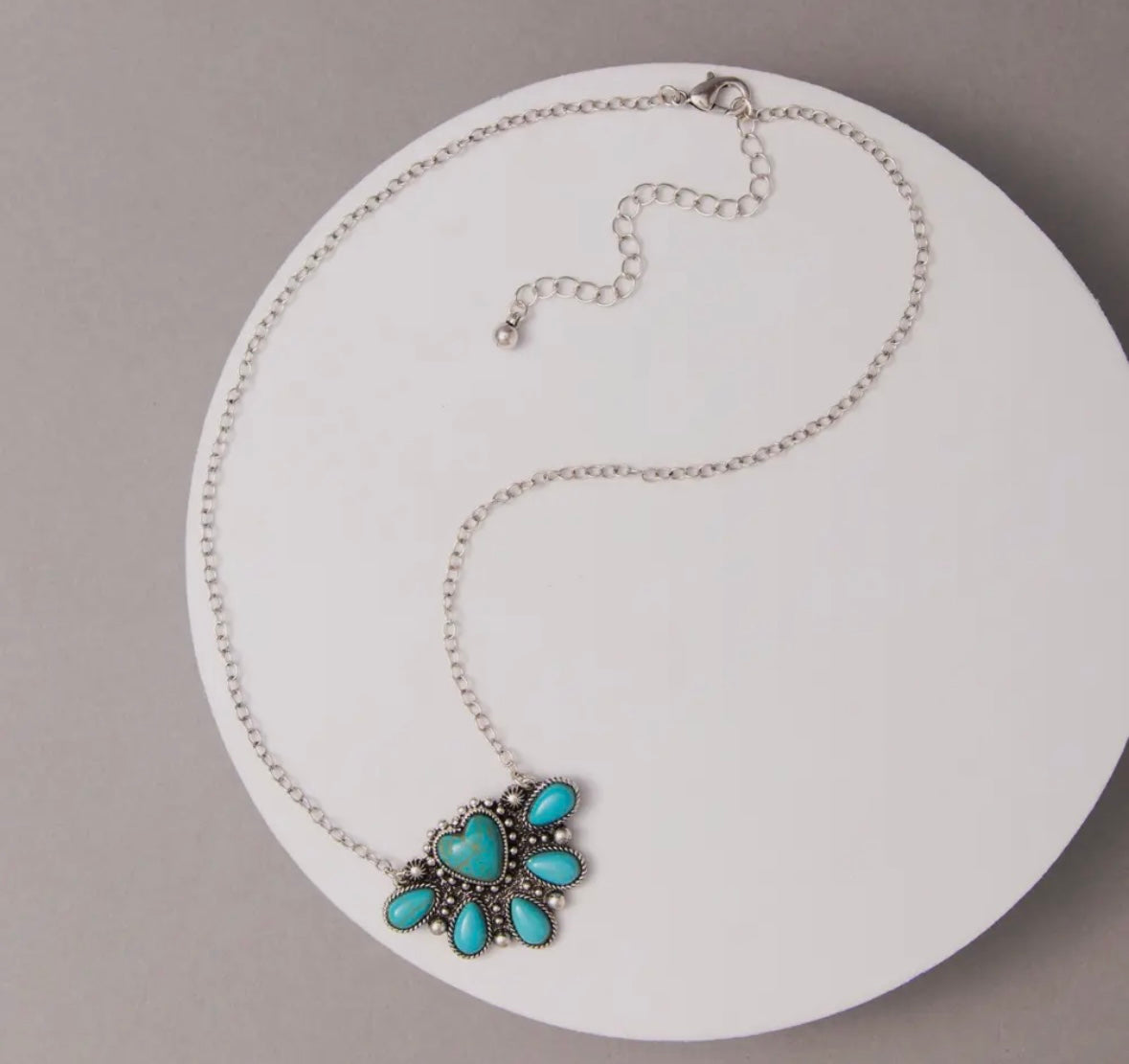 Turquoise Teardrop