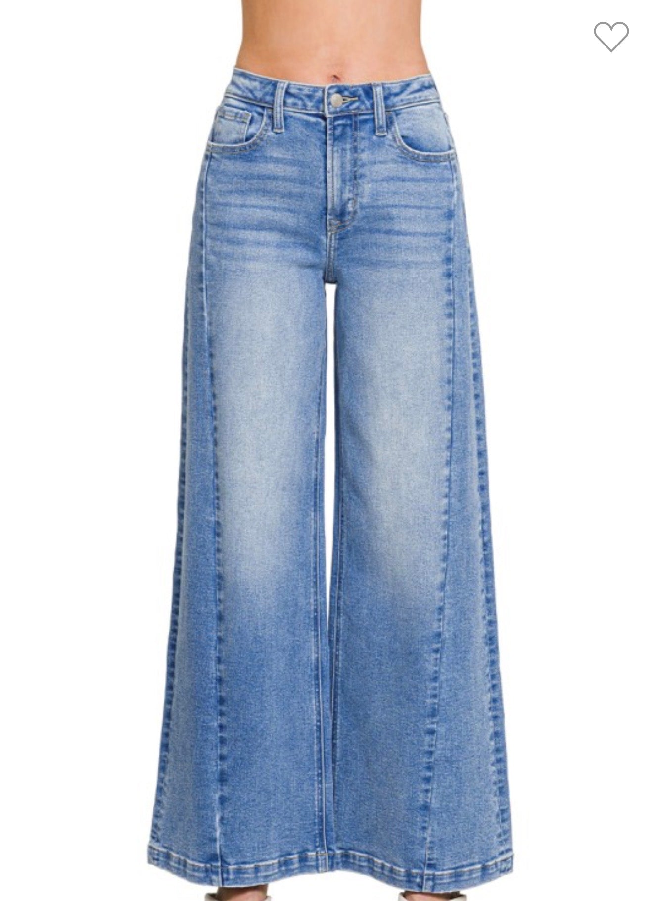 Zenana Barrel Jeans - Long Inseam