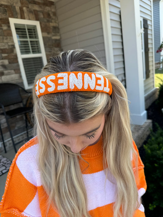 Beaded Tennessee Headband