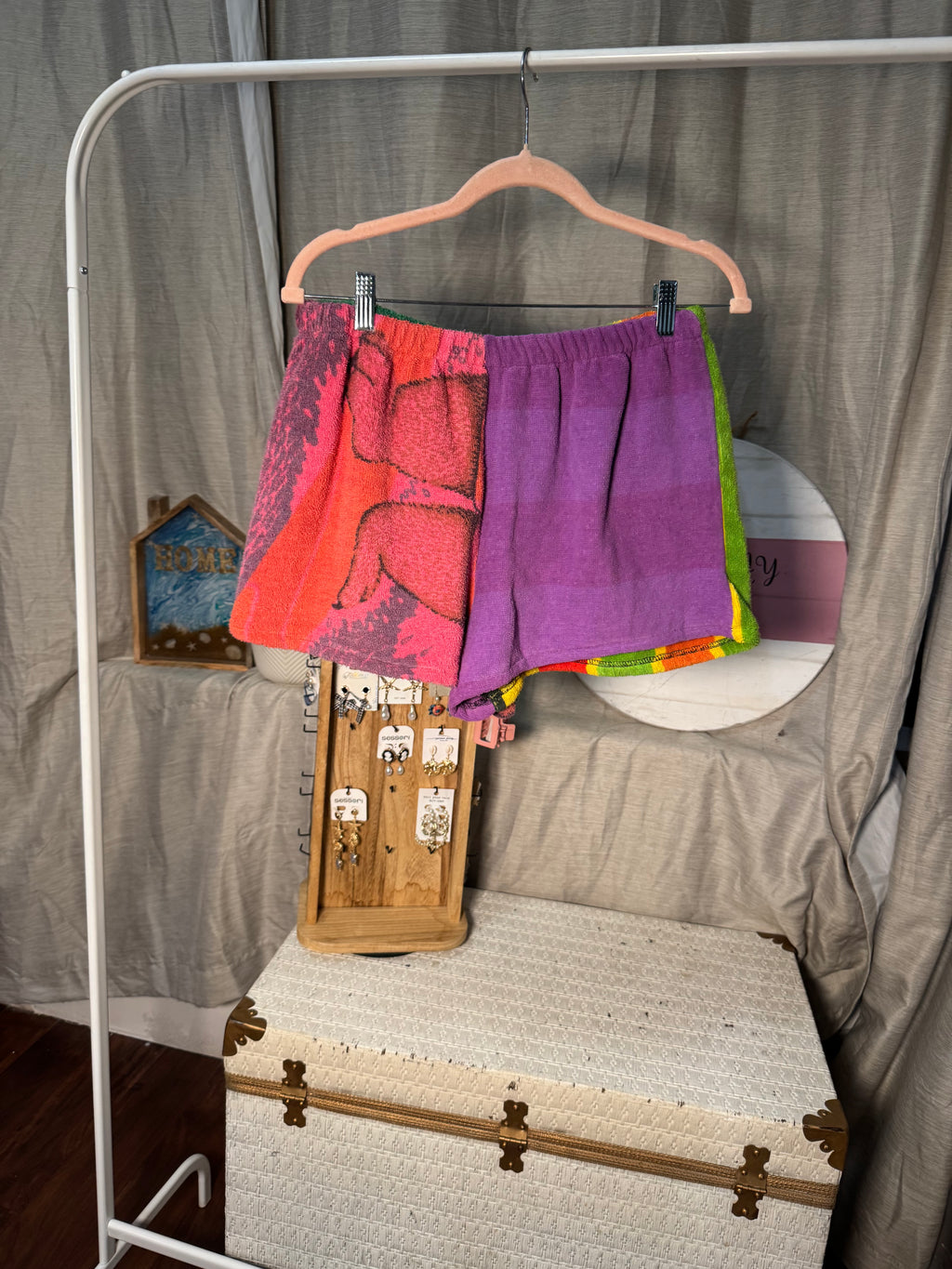 Mystery Upcycled Towel Shorts