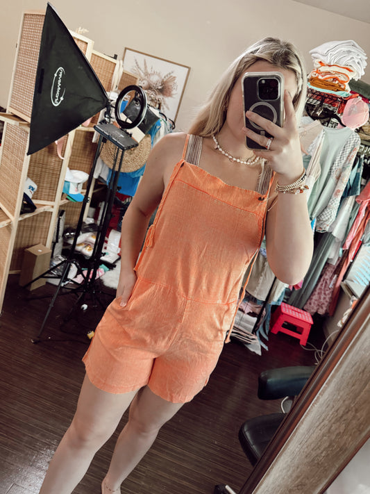 Orange Romper