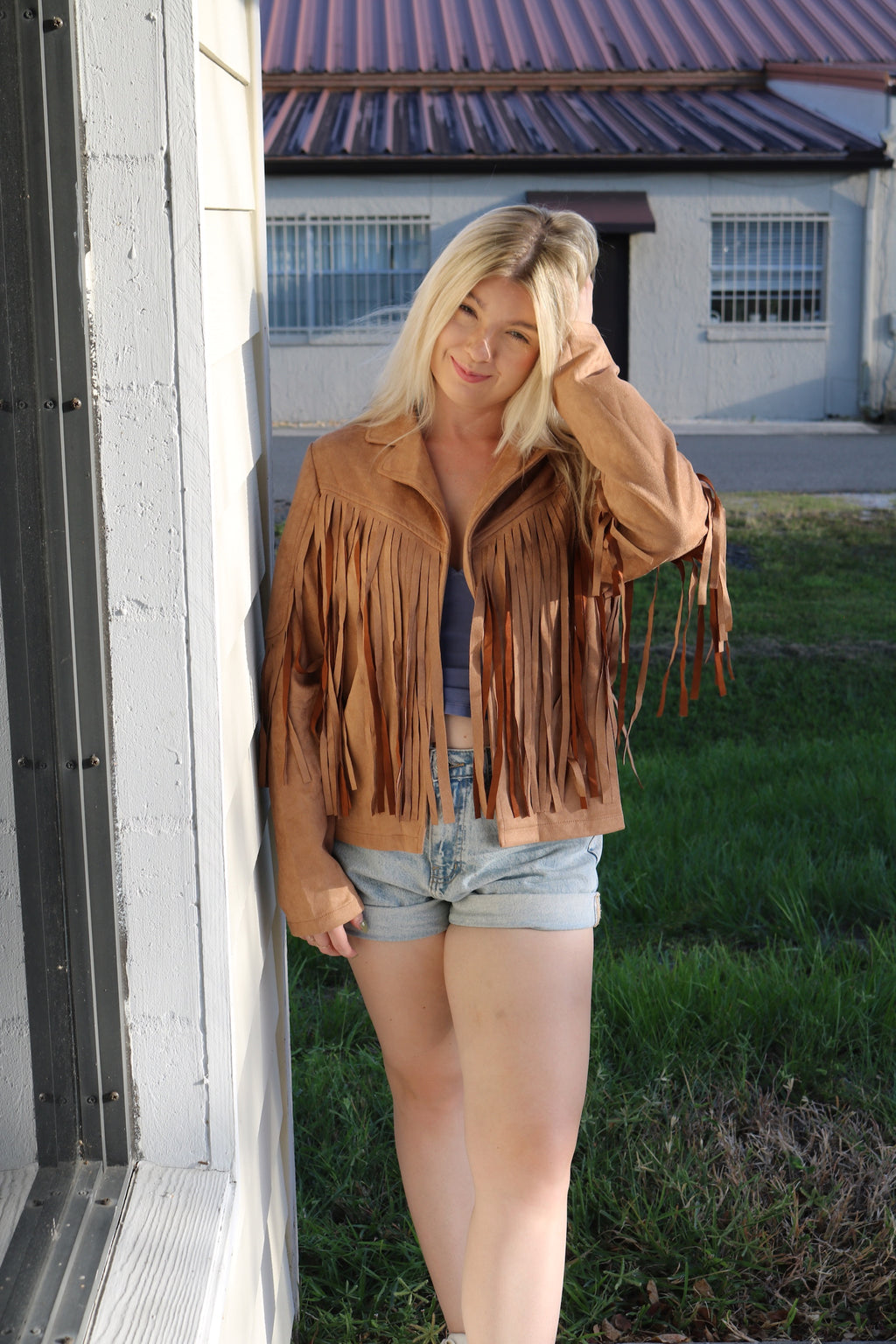 In Fall Suede Jacket